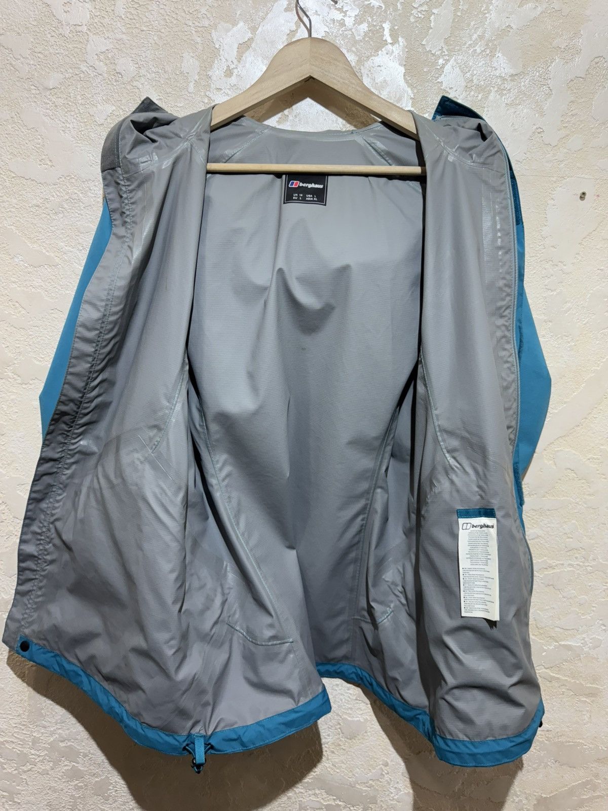 Berghaus × Outdoor Research BNWT Berghaus Women's Alluvion Shell Jacket UK14 Size L / US 10 / IT 46 - 17 Thumbnail