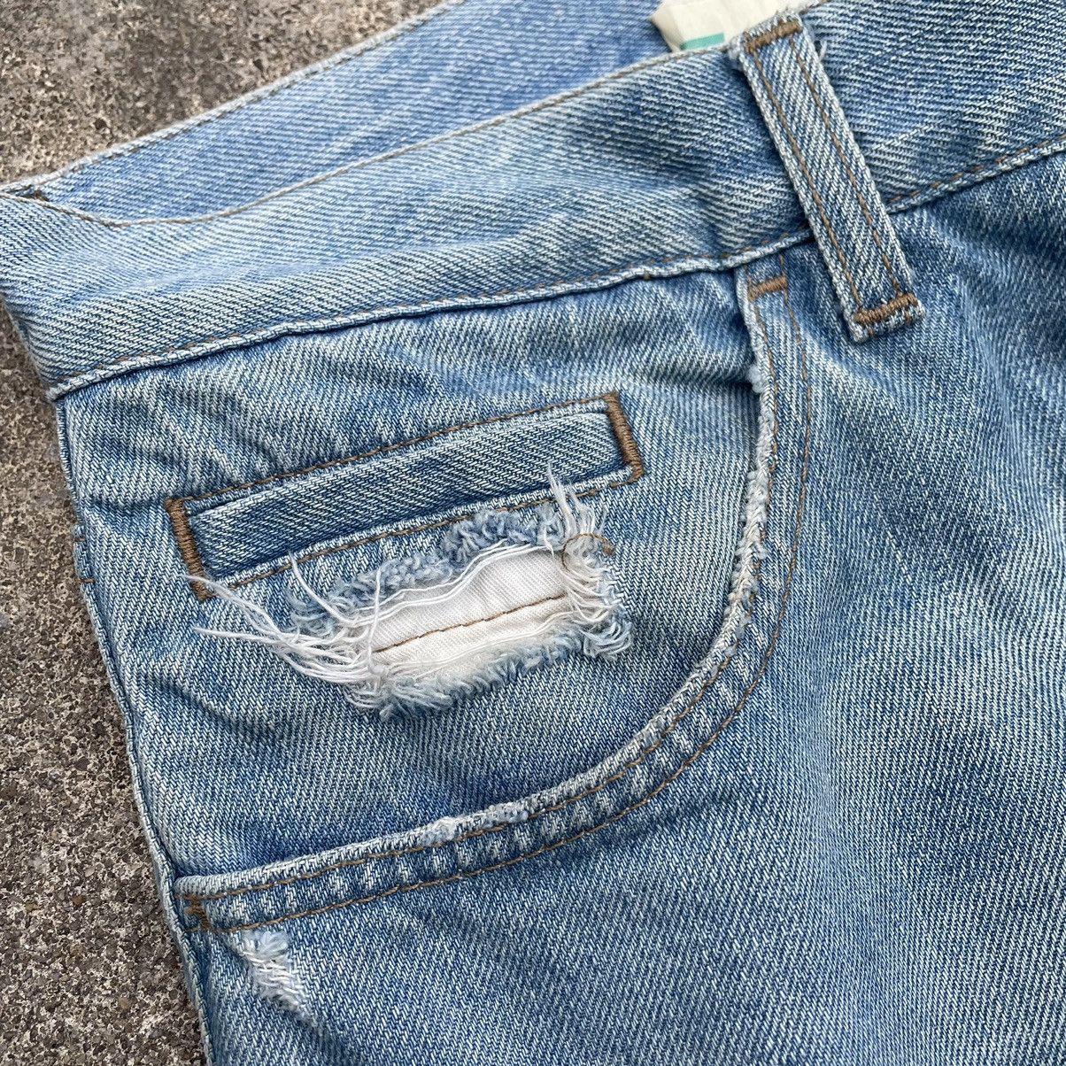 Dolce & Gabbana 🔥Trash🔥🇮🇹Dolce & Gabbana Stone Washed Rips Distress Jeans Size US 33 - 10 Thumbnail