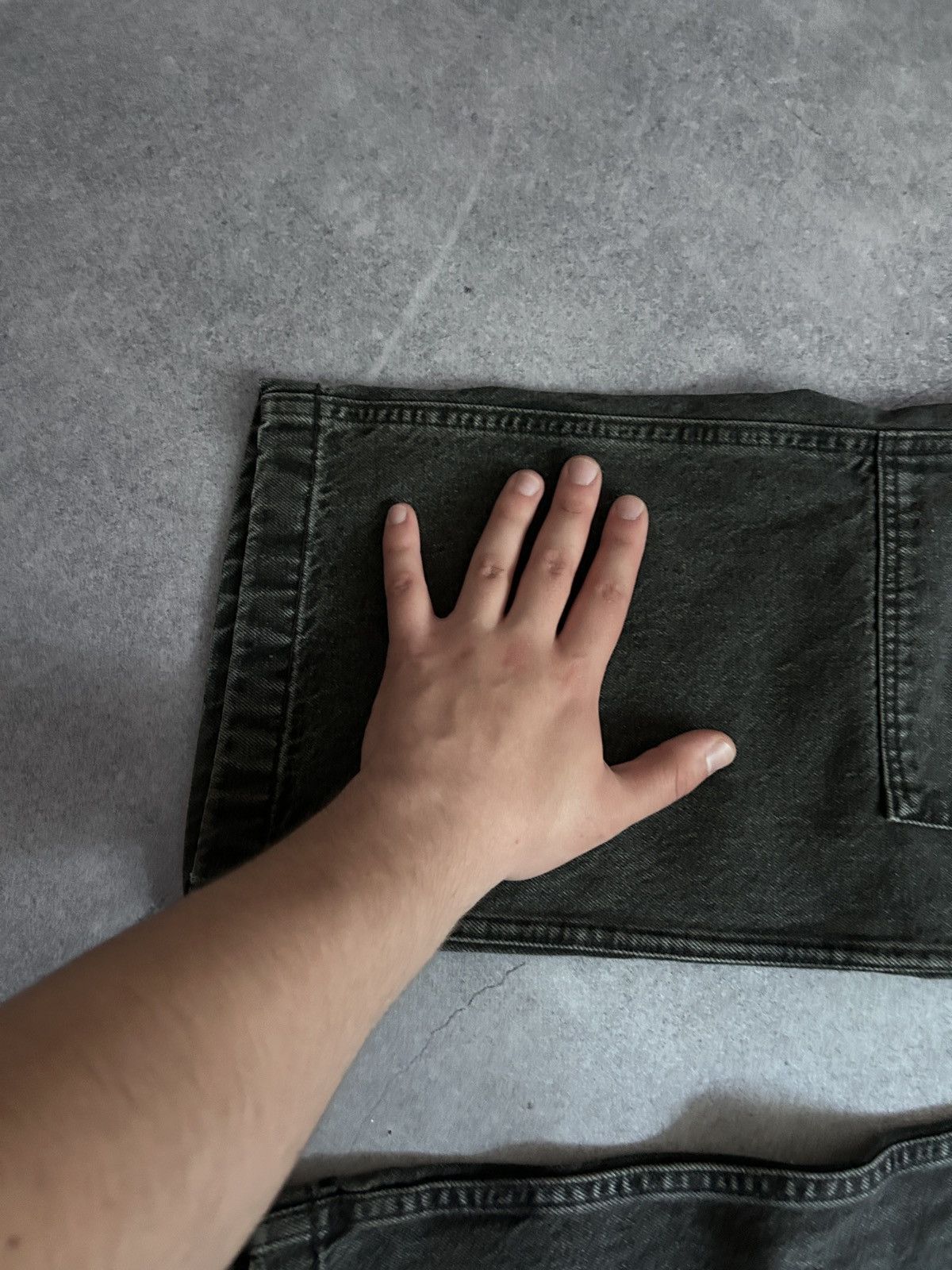 Abercrombie & Fitch Abercrombie & Fitch carpenter cargo washed jeans mens Size US 31 - 4 Thumbnail