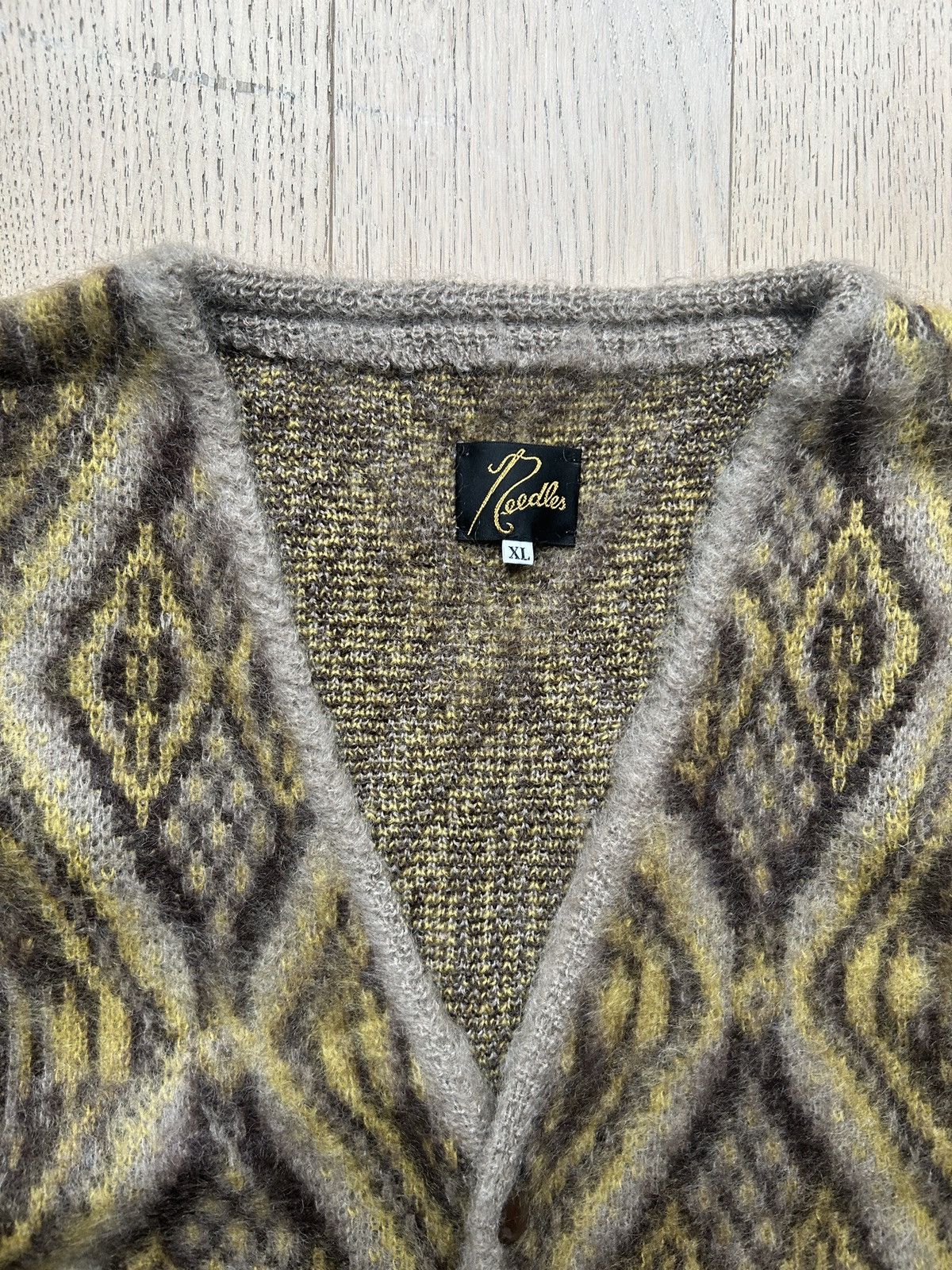 Needles Needles Mohair Cardigan Size US XL / EU 56 / 4 - 4 Thumbnail