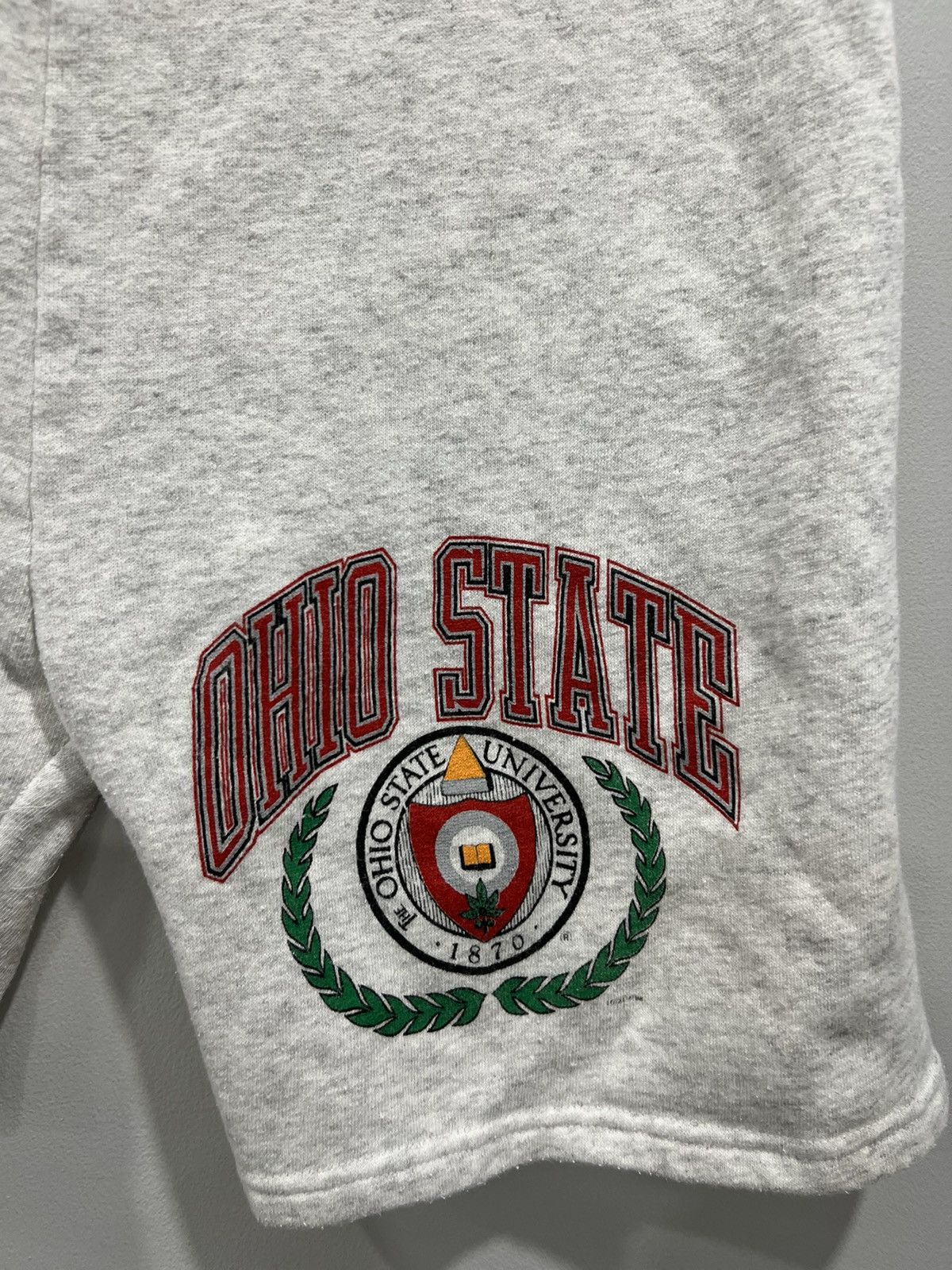 Vintage Vintage Ohio State Sweatpant Shorts L Size US 32 / EU 48 - 3 Thumbnail