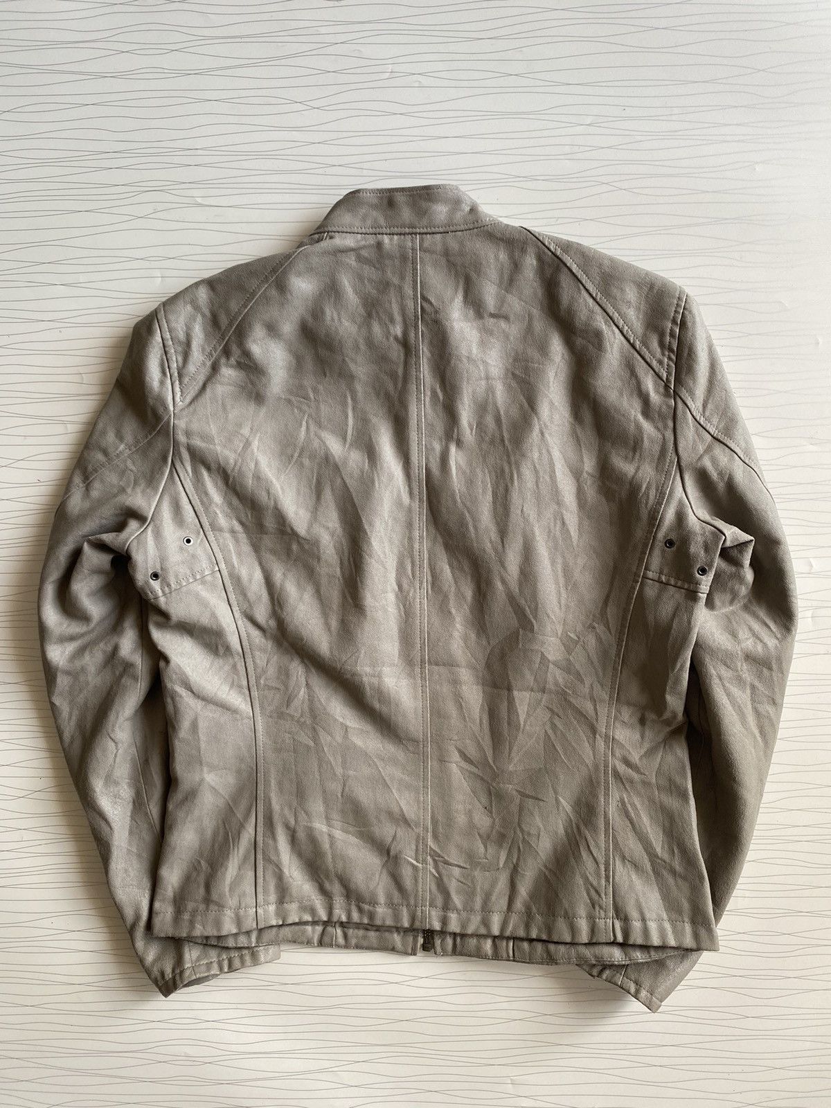 14th Addiction × Japanese Brand × Uniqlo Vintage Neo Leather Motorcyle Jacket Size US M / EU 48-50 / 2 - 11 Thumbnail