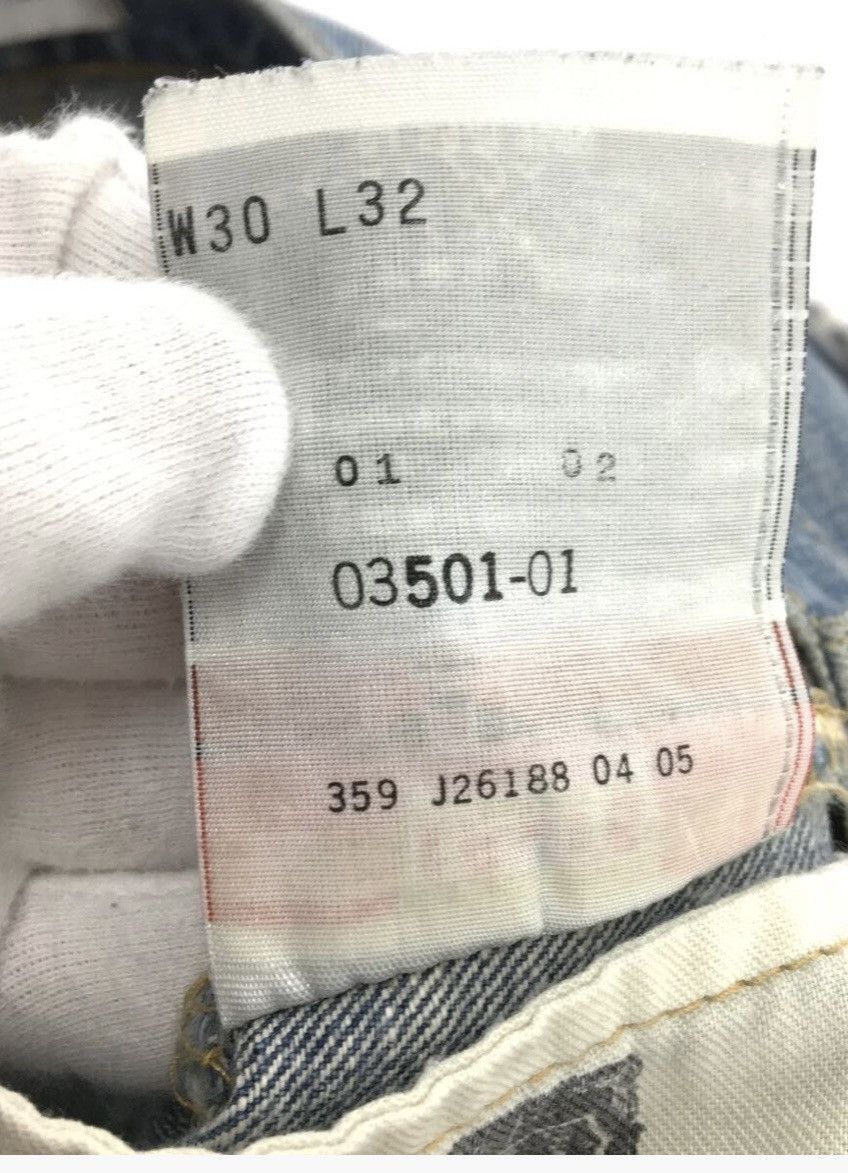 Japanese Brand NO MASS PROD ripped jeans Size US 30 / EU 46 - 4 Thumbnail