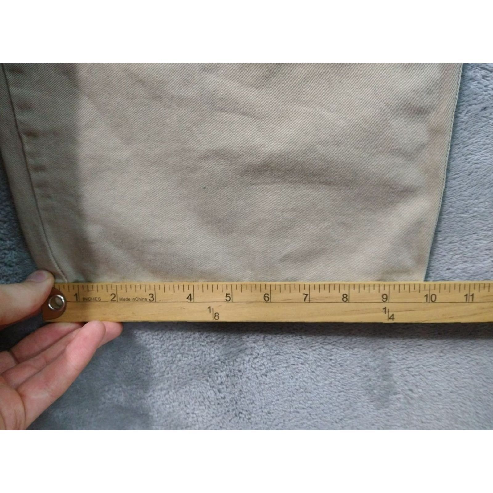 Polo Ralph Lauren Polo Jeans Co Pants Mens 40x32 Beige Chino Carpenter Straight Leg High Rise Size US L / EU 52-54 / 3 - 6 Thumbnail