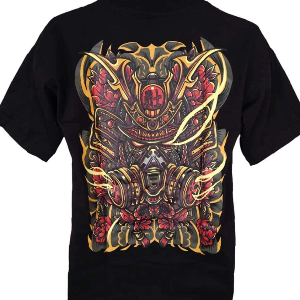 Vintage Senshi Warrior T Shirt Mens Size Small Black Samurai Martial Arts Size US S / EU 44-46 / 1 - 4 Thumbnail