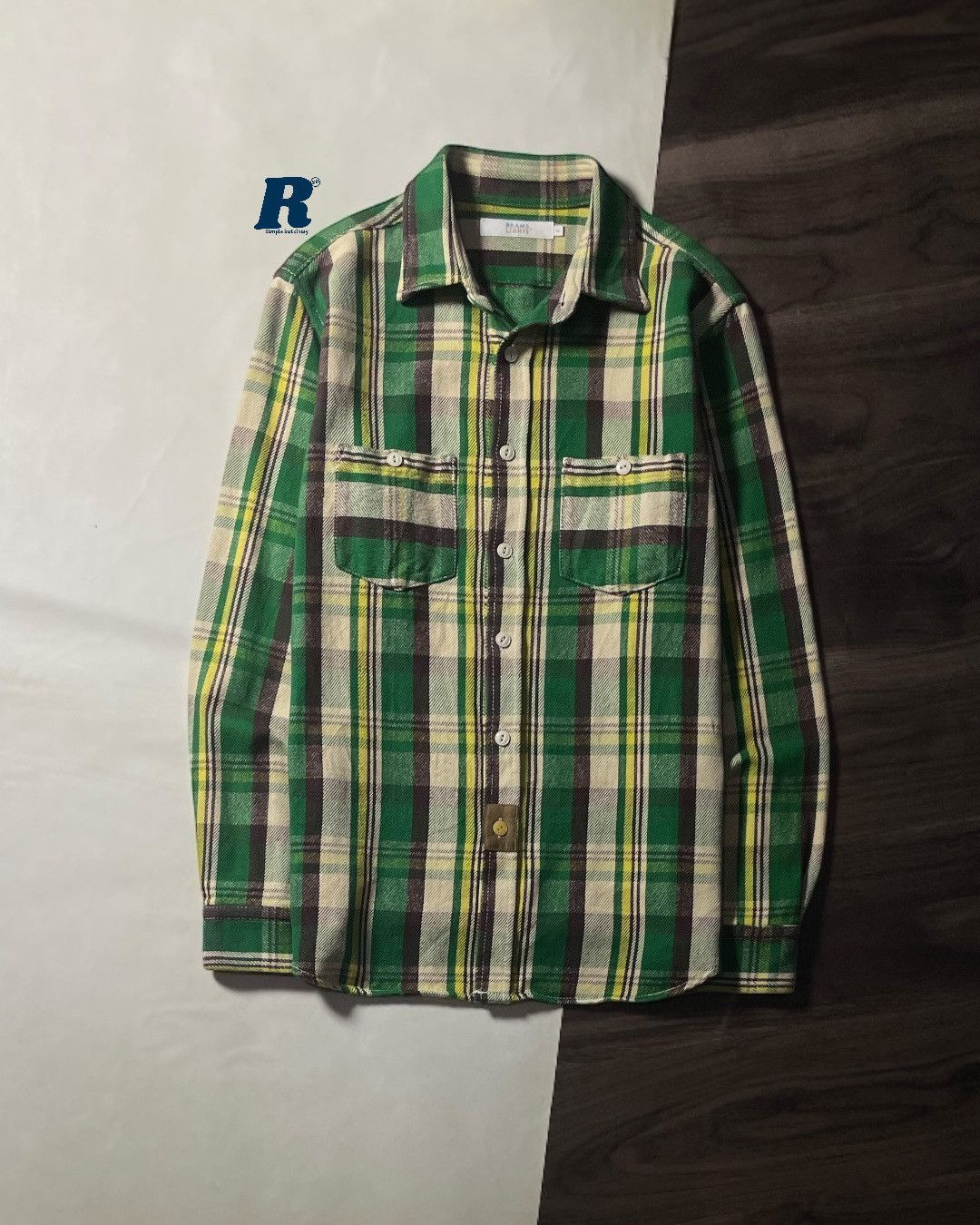 Beams Japan Heavy Flannel Shirt BEAMS LIGHT JAPAN Size S fit M Size US S / EU 44-46 / 1 - 1 Thumbnail