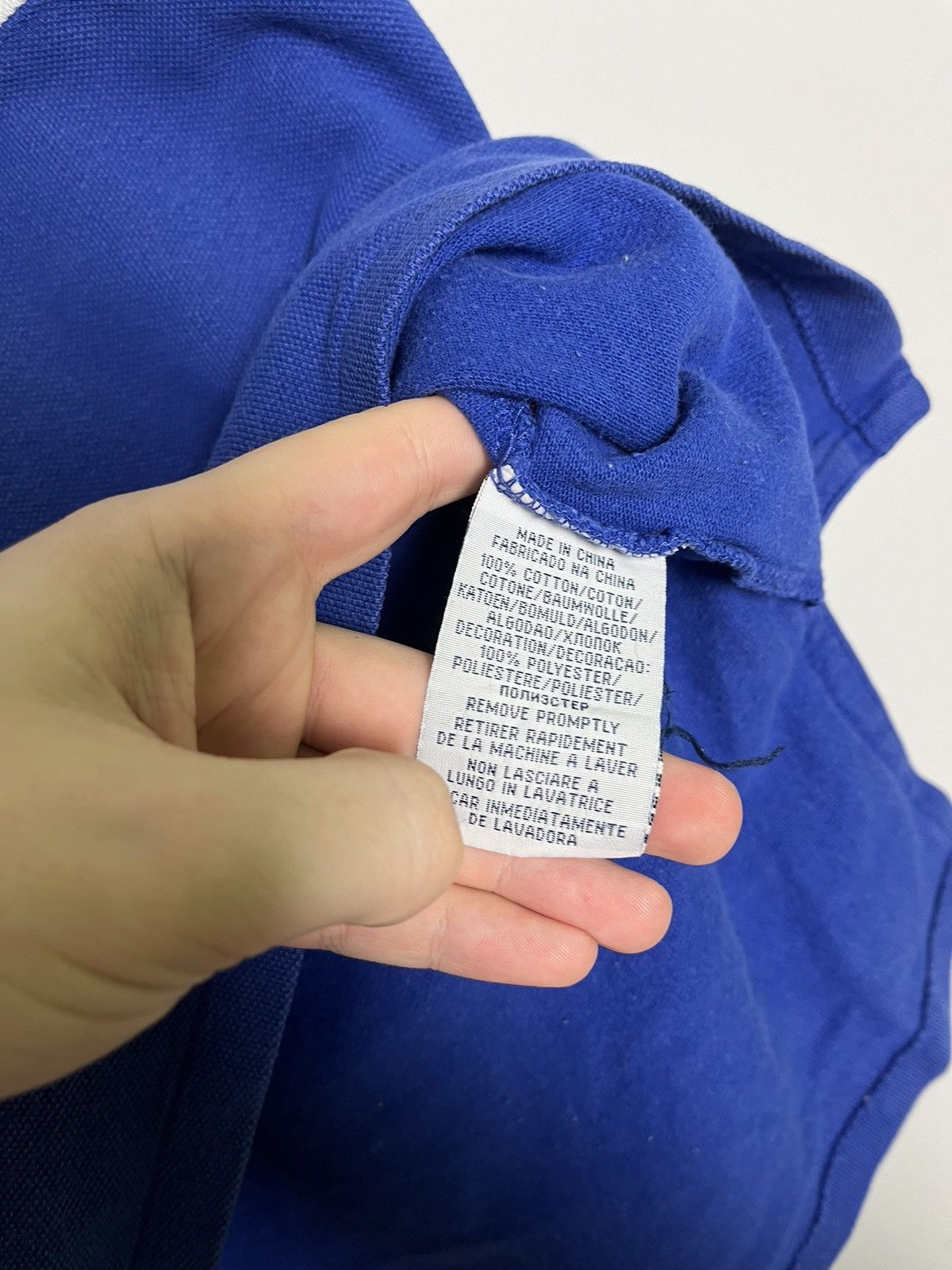 Polo Ralph Lauren Vintage Ralph Lauren Italy chief keef polo tshirt Size US M / EU 48-50 / 2 - 5 Thumbnail