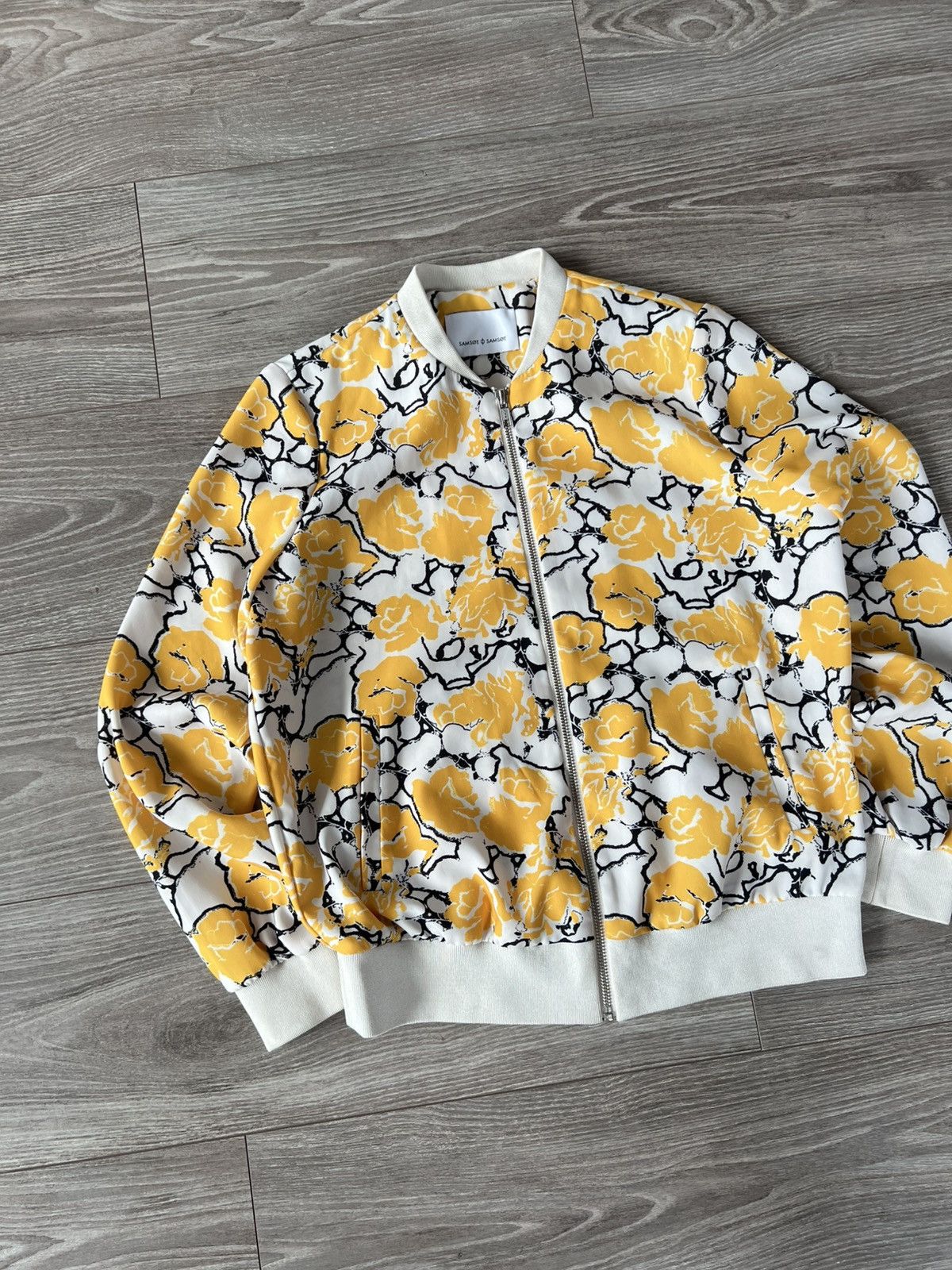Samsoe Samsoe Samsoe Samsoe Overprinted Lite Weight Ykk Cara Cardigan Size XS / US 0-2 / IT 36-38 - 8 Thumbnail