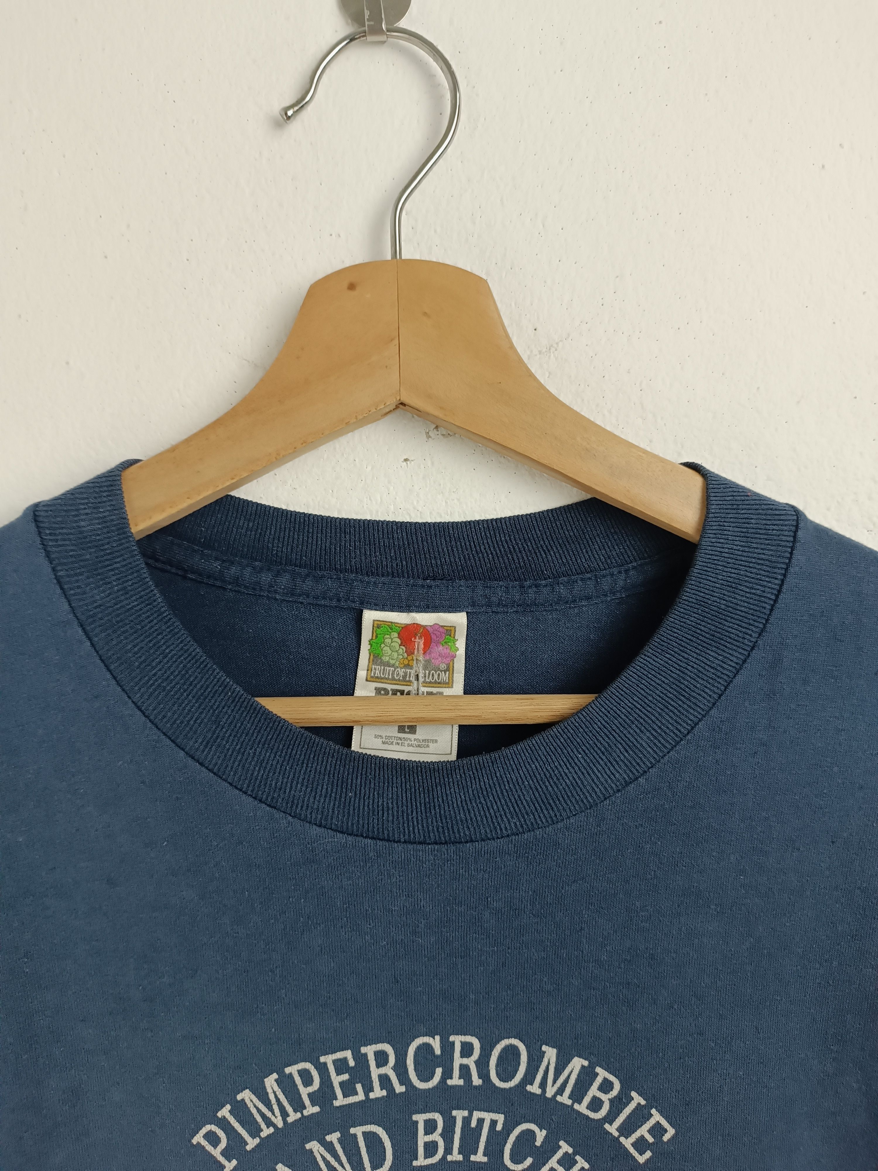 Abercrombie & Fitch VINTAGE 90'S PIMPERCROMBIE AND BITCH PARODY HUMOR FUNNY TEE Size US L / EU 52-54 / 3 - 7 Thumbnail