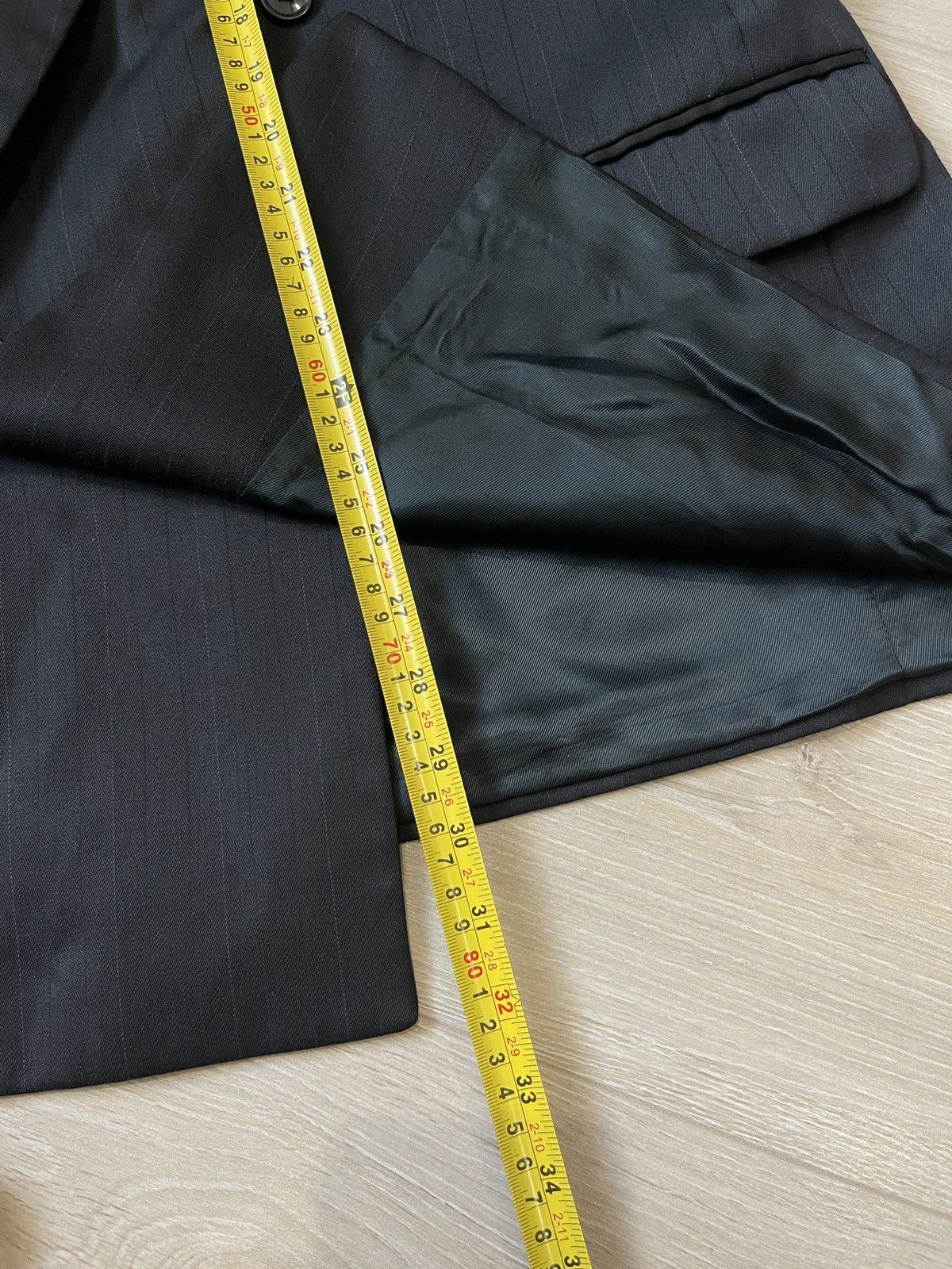 Vintage Vintage HORNE BROTHERS black double-breasted blazer classic Size 40S - 12 Thumbnail