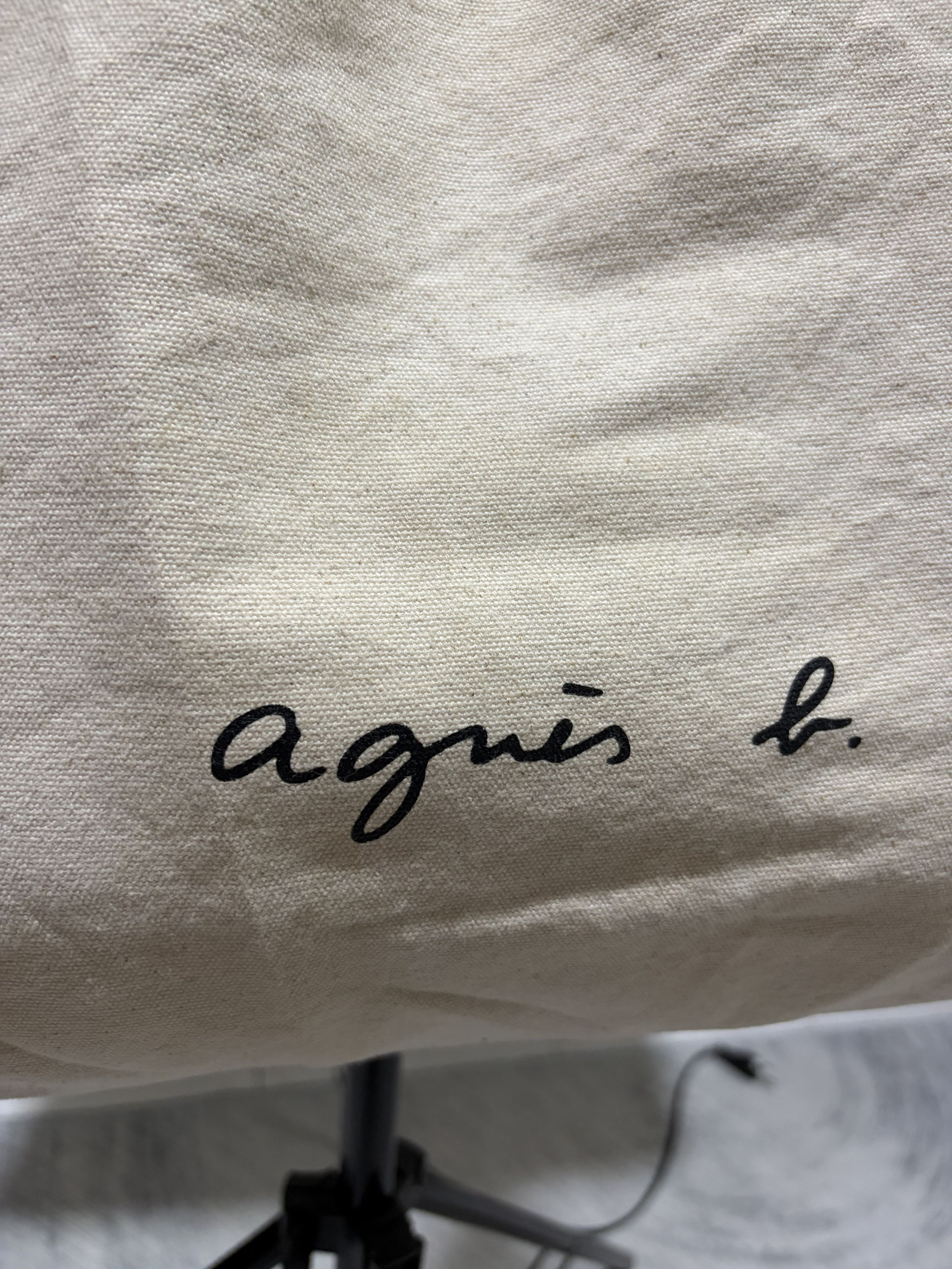 agnes b. Agnes B Canvas Tote Bag Size ONE SIZE - 3 Thumbnail