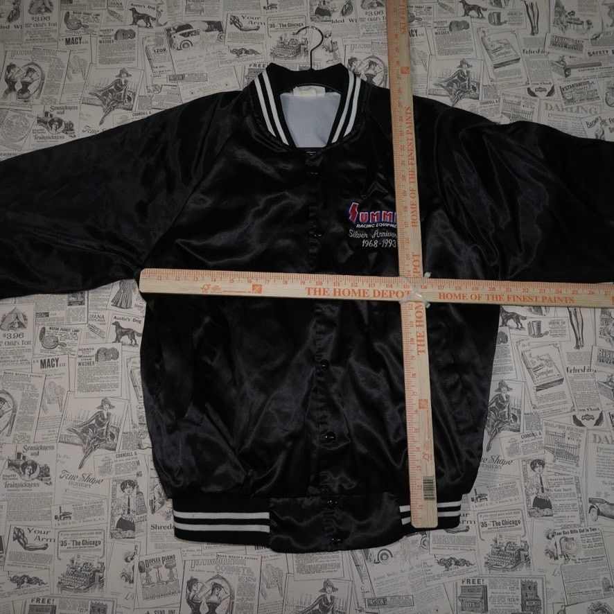 Summit Clothing Large - Vintage / Y2K Summit racing equipment bomber jacket Size US L / EU 52-54 / 3 - 4 Thumbnail