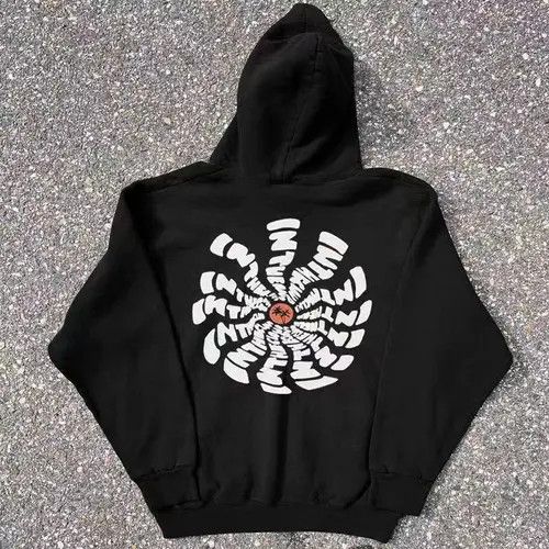 Japanese Brand Hip Hop Creative Print Casual XL Hooded Sweatshirt Size US XL / EU 56 / 4 - 7 Thumbnail
