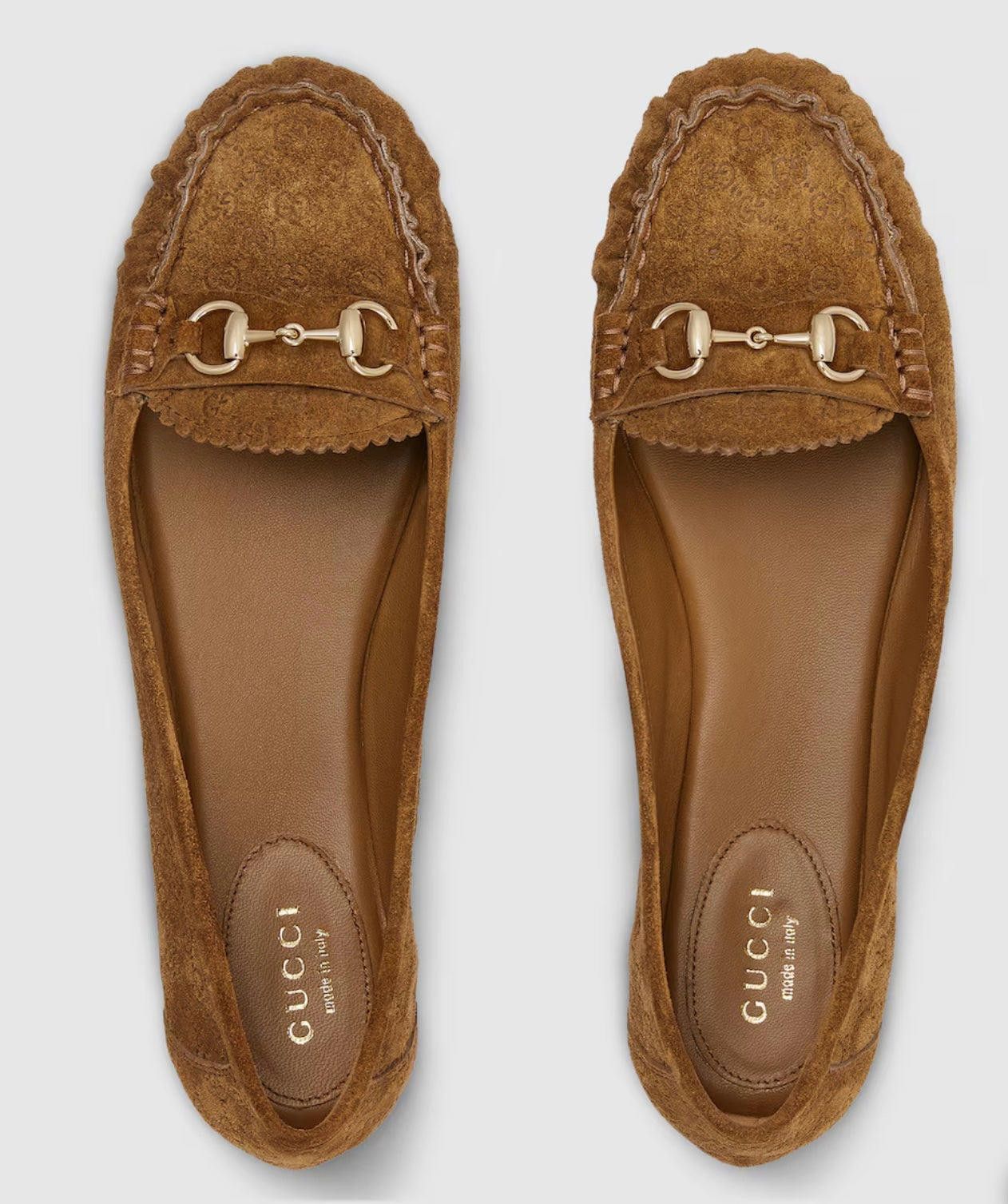 Gucci GUCCI WOMEN'S BALLET FLAT WITH HORSEBIT SIZE 37 Size ONE SIZE - 4 Thumbnail