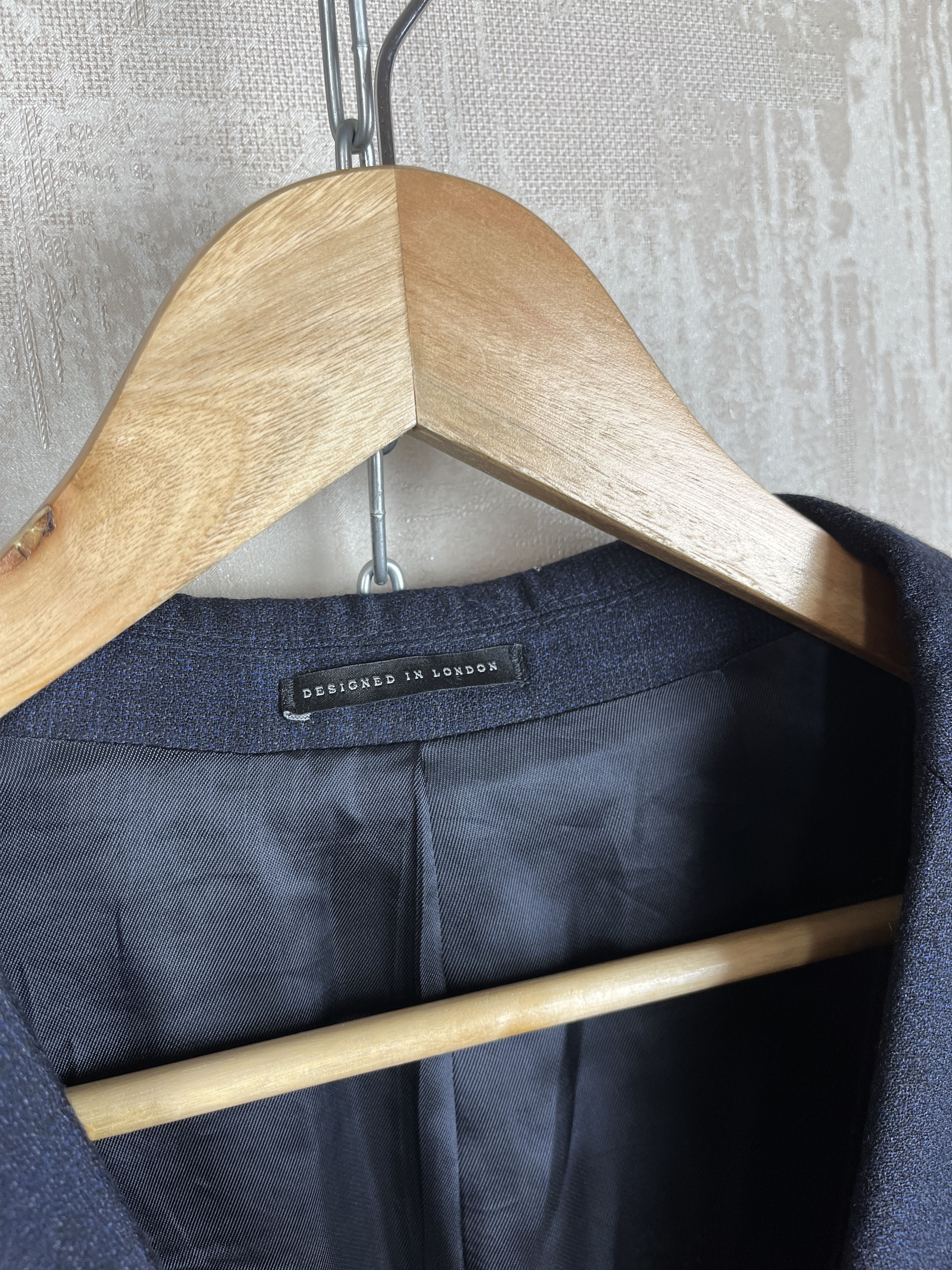 Reiss Reiss Wool Balzer Jacket Sport Coat One Button Chest 42 inch Size 42R - 4 Thumbnail