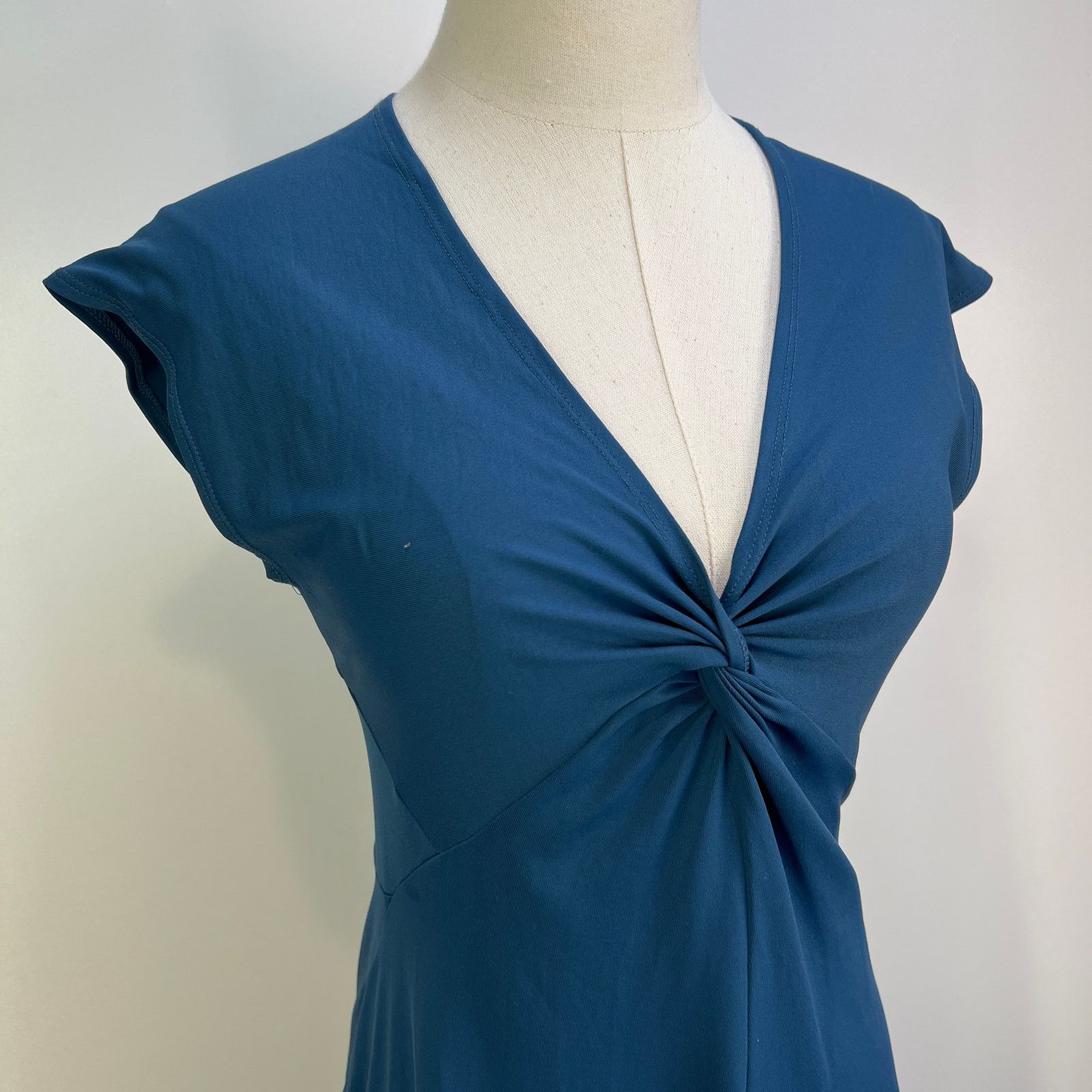 Patagonia Patagonia Twist Front Cap Sleeve Dress Teal Blue Size M / US 6-8 / IT 42-44 - 2 Thumbnail