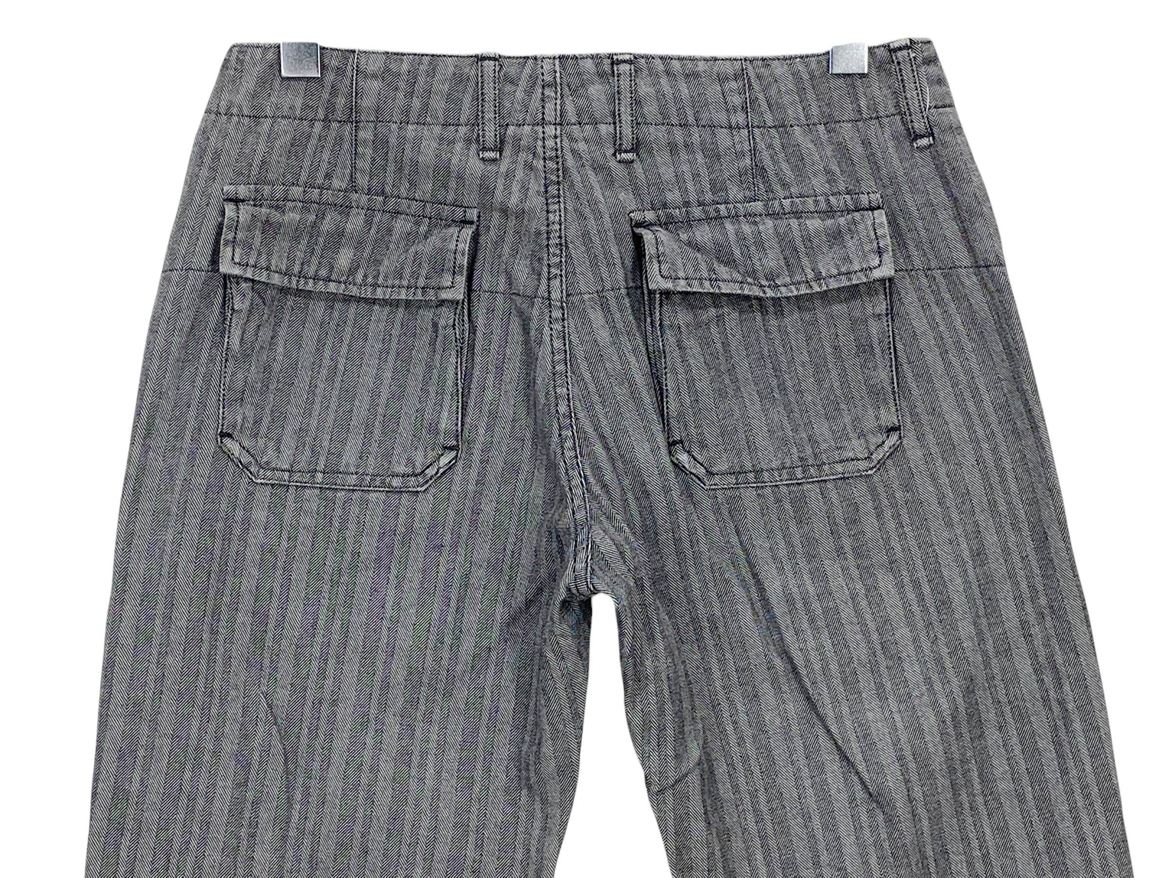 Japanese Brand Et Boite Pants Stripes Designer Pants Size 27" / US 4 / IT 40 - 6 Thumbnail