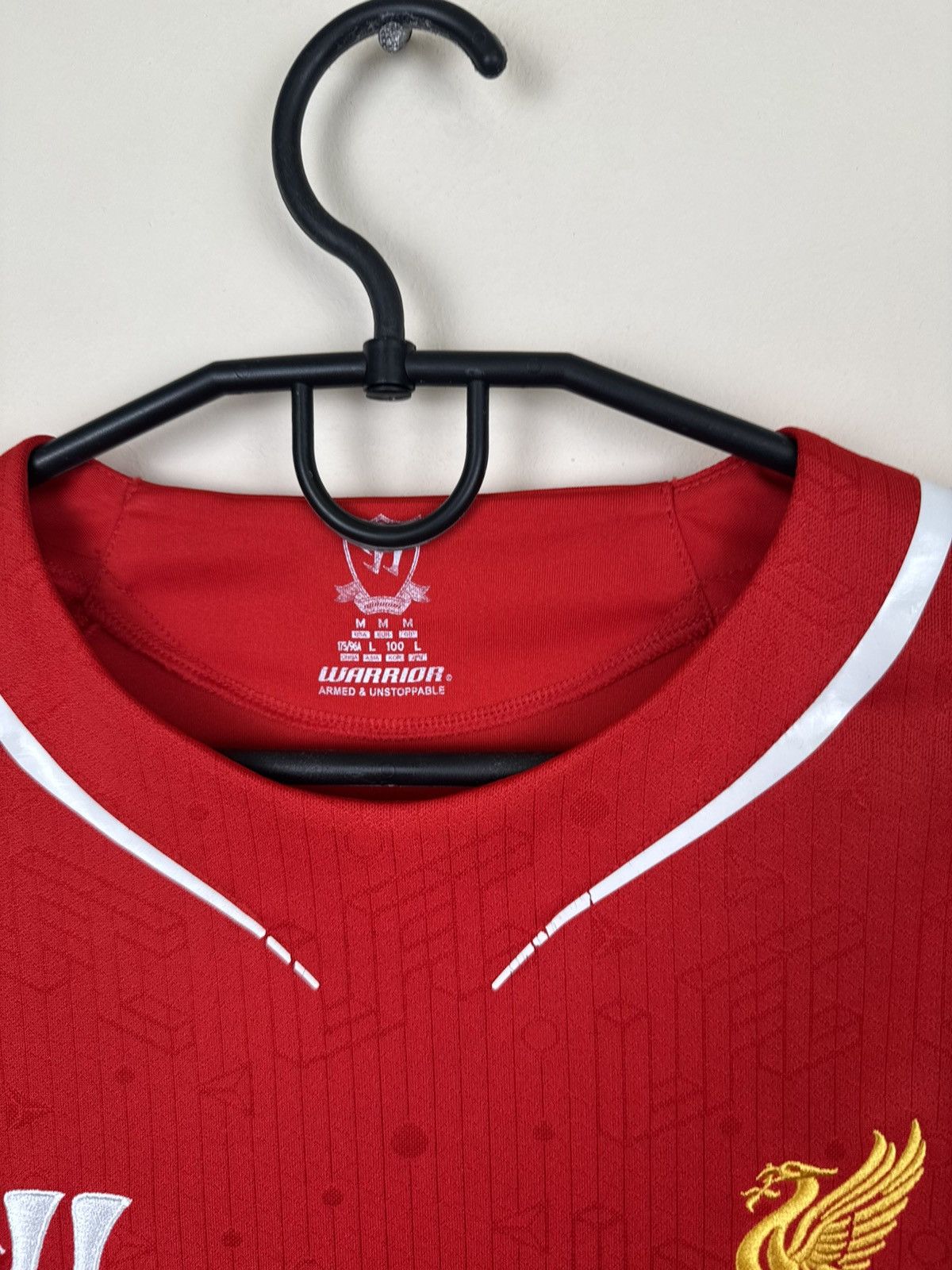Warrior Warriors L. F. C. Liverpool Jersey 2014-2015 Soccer Red M Size US M / EU 48-50 / 2 - 13 Thumbnail