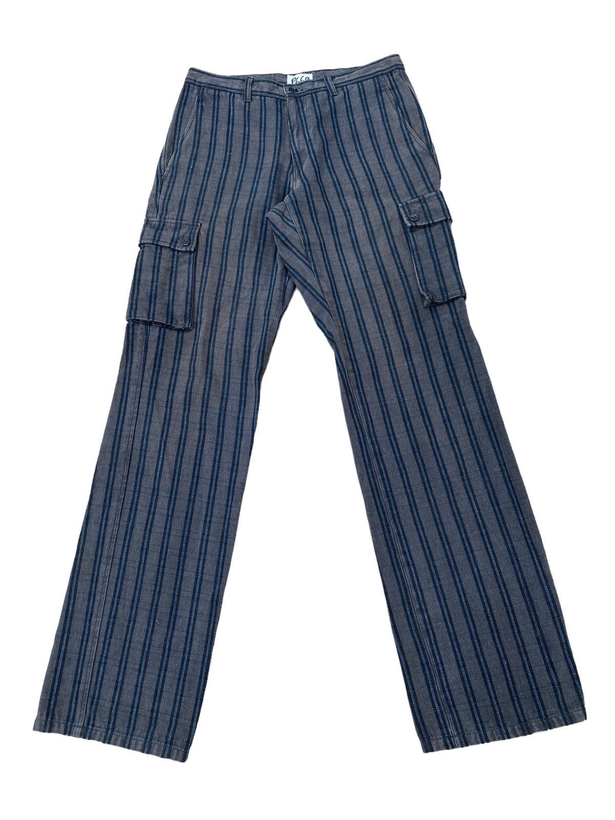 Comme Ca Ism Vintage Comme Ca Ism Stripe Cargo Pant Size US 30 / EU 46 - 2 Thumbnail