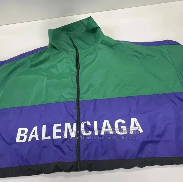 Balenciaga Balenciaga Color Block Sports Jacket for All. Size US L / EU 52-54 / 3 - 3 Thumbnail