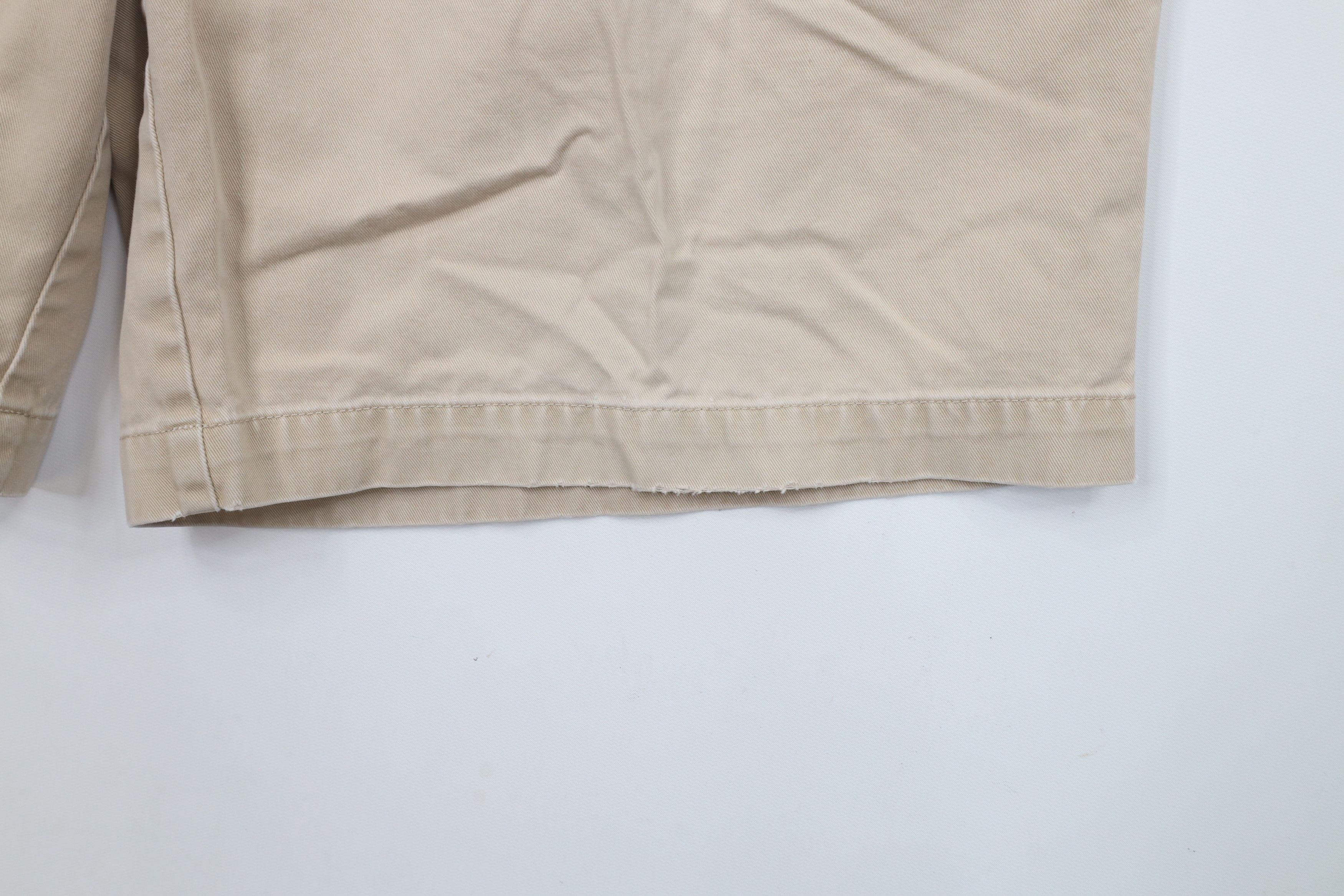 Ralph Lauren × Vintage Vintage 90s Ralph Lauren Knee Pleated Chino Shorts Cotton Size US 36 / EU 52 - 5 Thumbnail