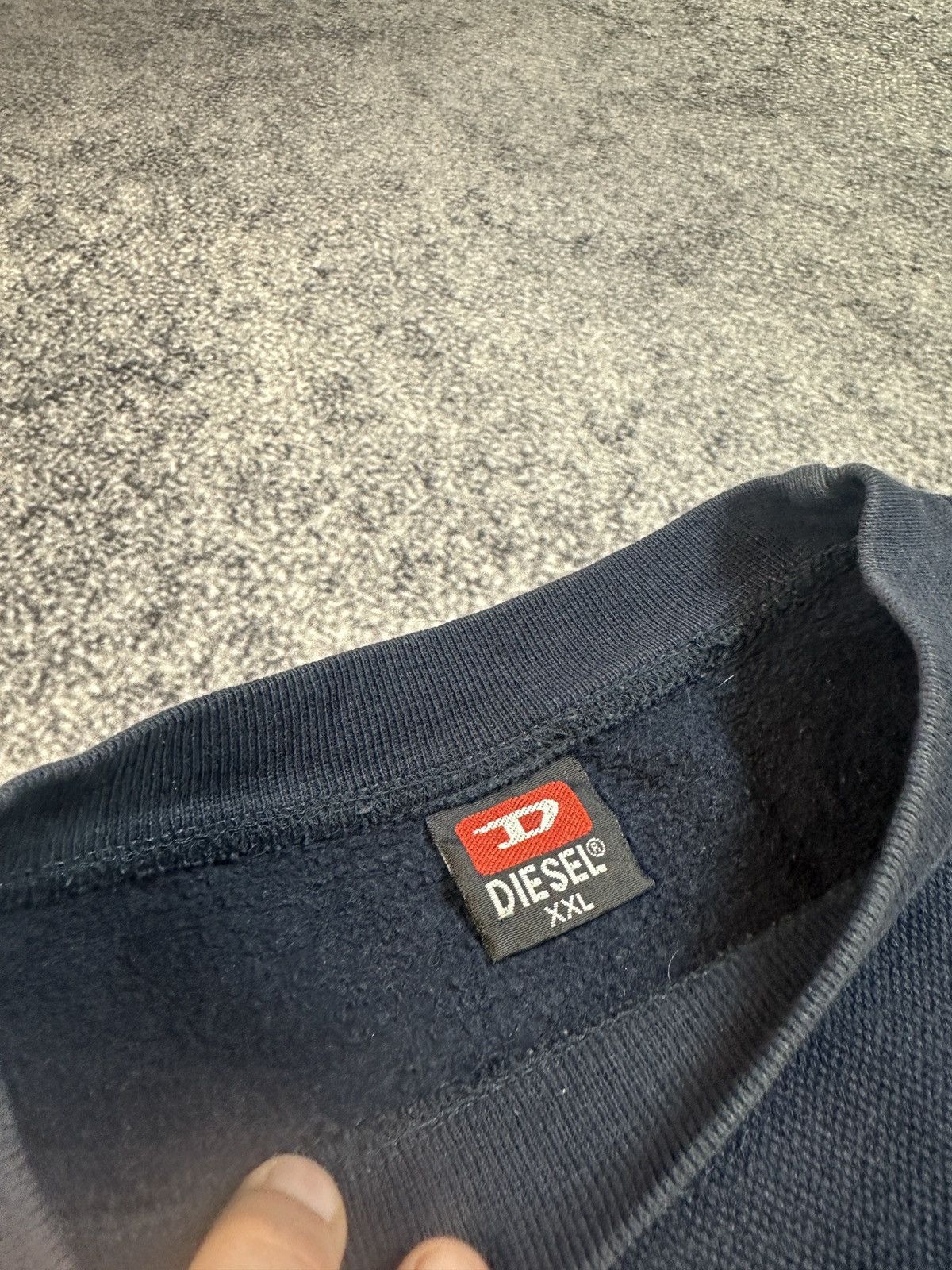 Diesel Y2K Vintage Diesel Big Logo Sweatshirt Avant Garde Opium USA Size US XXL / EU 58 / 5 - 3 Thumbnail