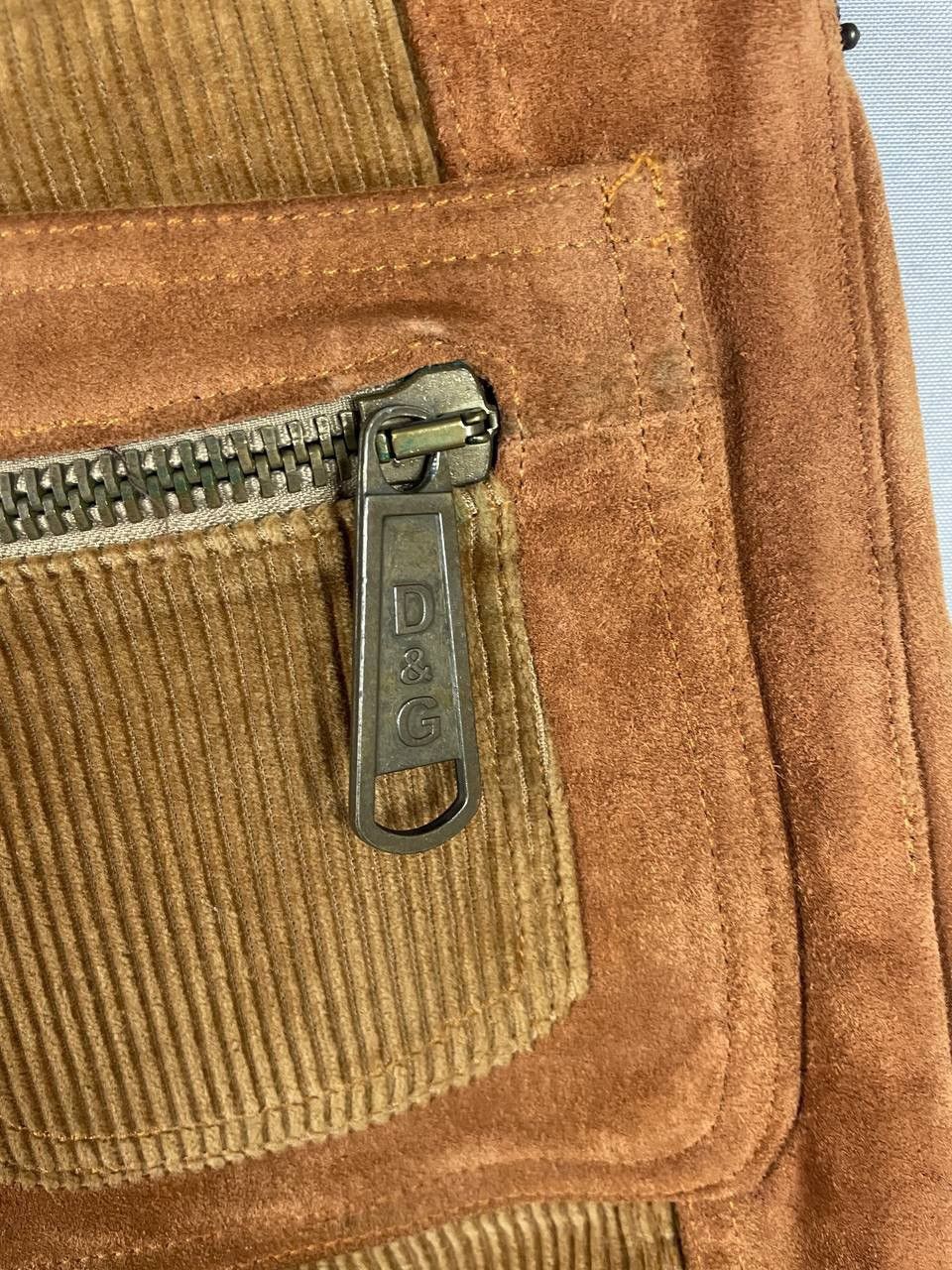 Dolce & Gabbana Dolce&Gabbana Denim Pants Brown y2k Size US 29 - 20 Thumbnail