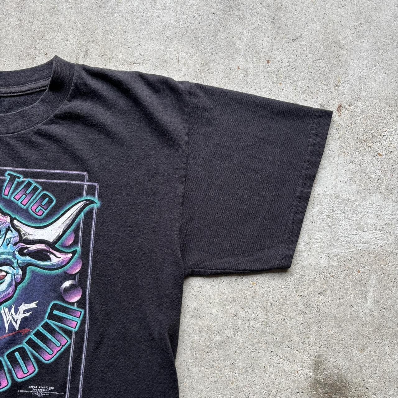 WWE vintage 2001 Y2K WWF THE ROCK LAYIN THE SMACKDOWN t-shirt Size US S / EU 44-46 / 1 - 6 Thumbnail