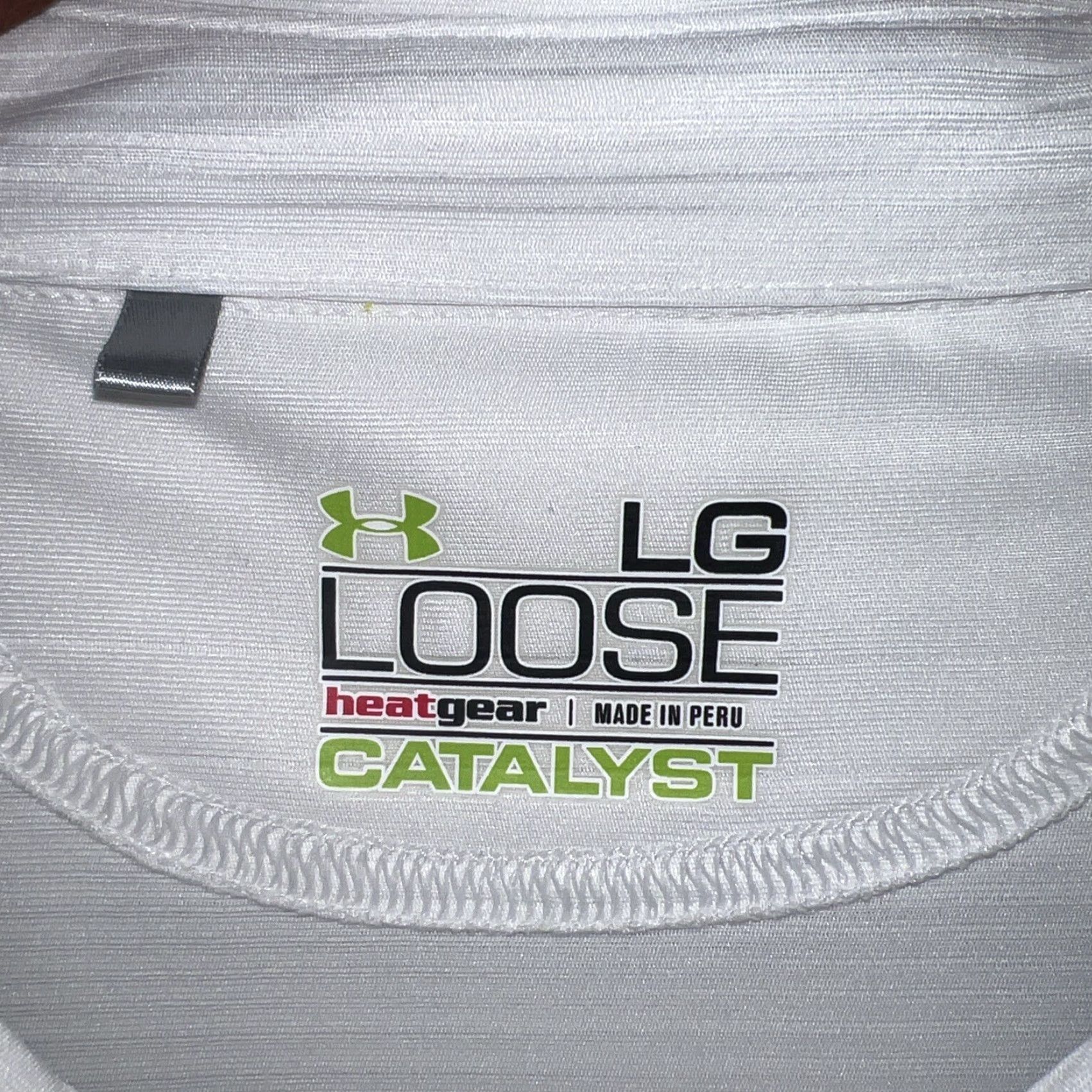 Under Armour Under Armour HeatGear Catalyst Polo Shirt Mens Size L White Polo Shirt Size US L / EU 52-54 / 3 - 3 Thumbnail