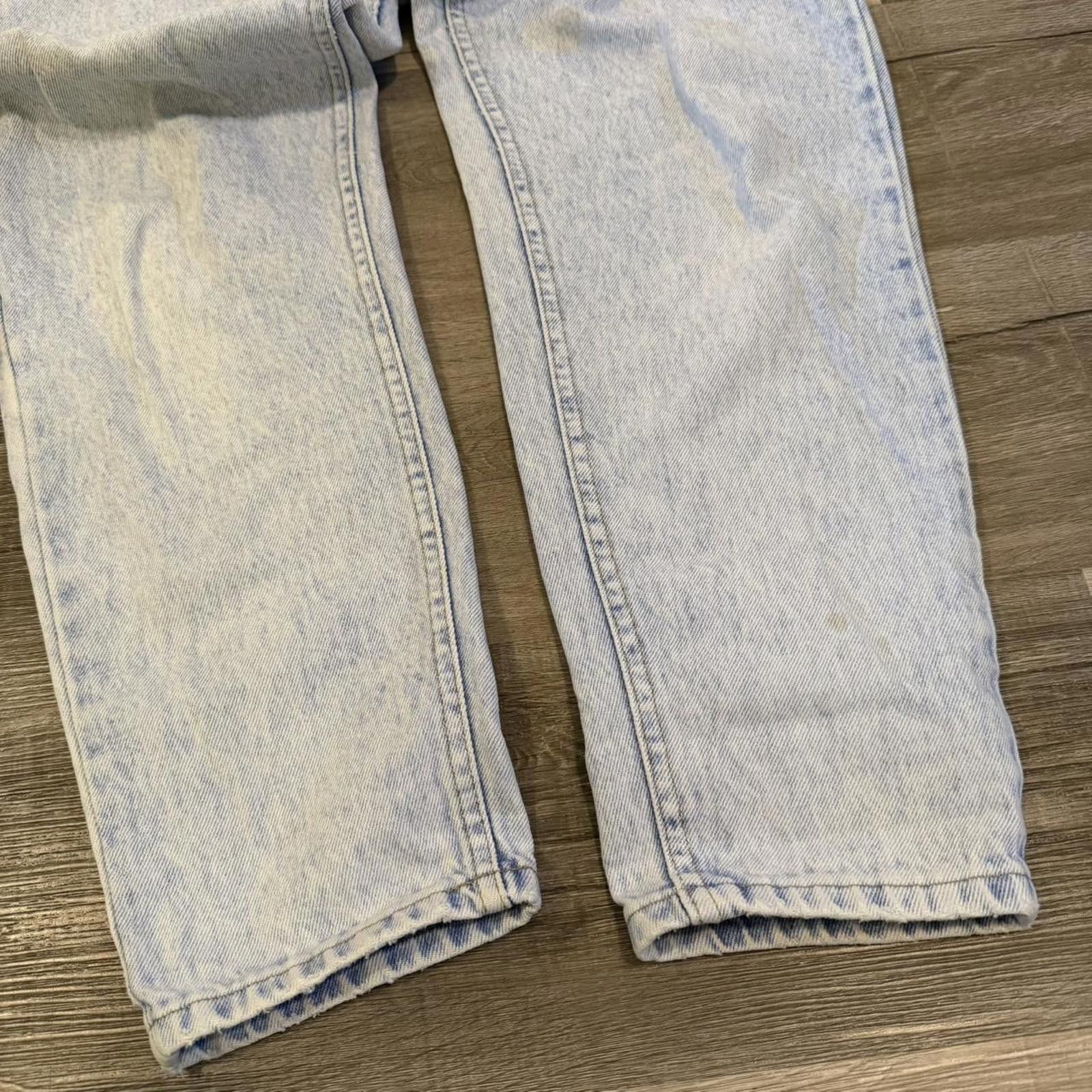Lee vintage Lee riders light washed jeans 80s/90s USA 14 30x30 Size 30" / US 8 / IT 44 - 5 Thumbnail