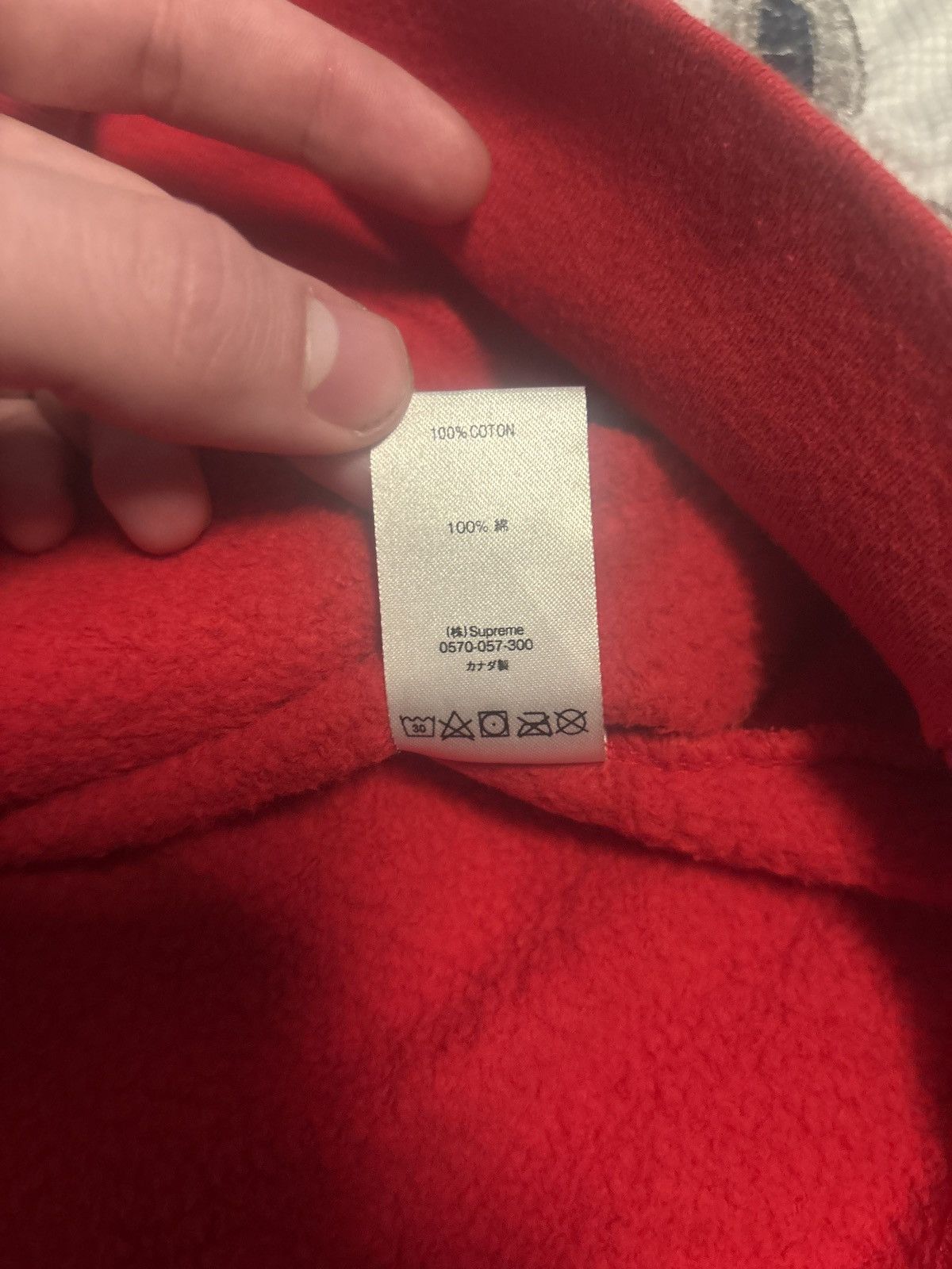 Spitfire × Supreme Supreme X Spitfire Hoodie Size US S / EU 44-46 / 1 - 6 Thumbnail