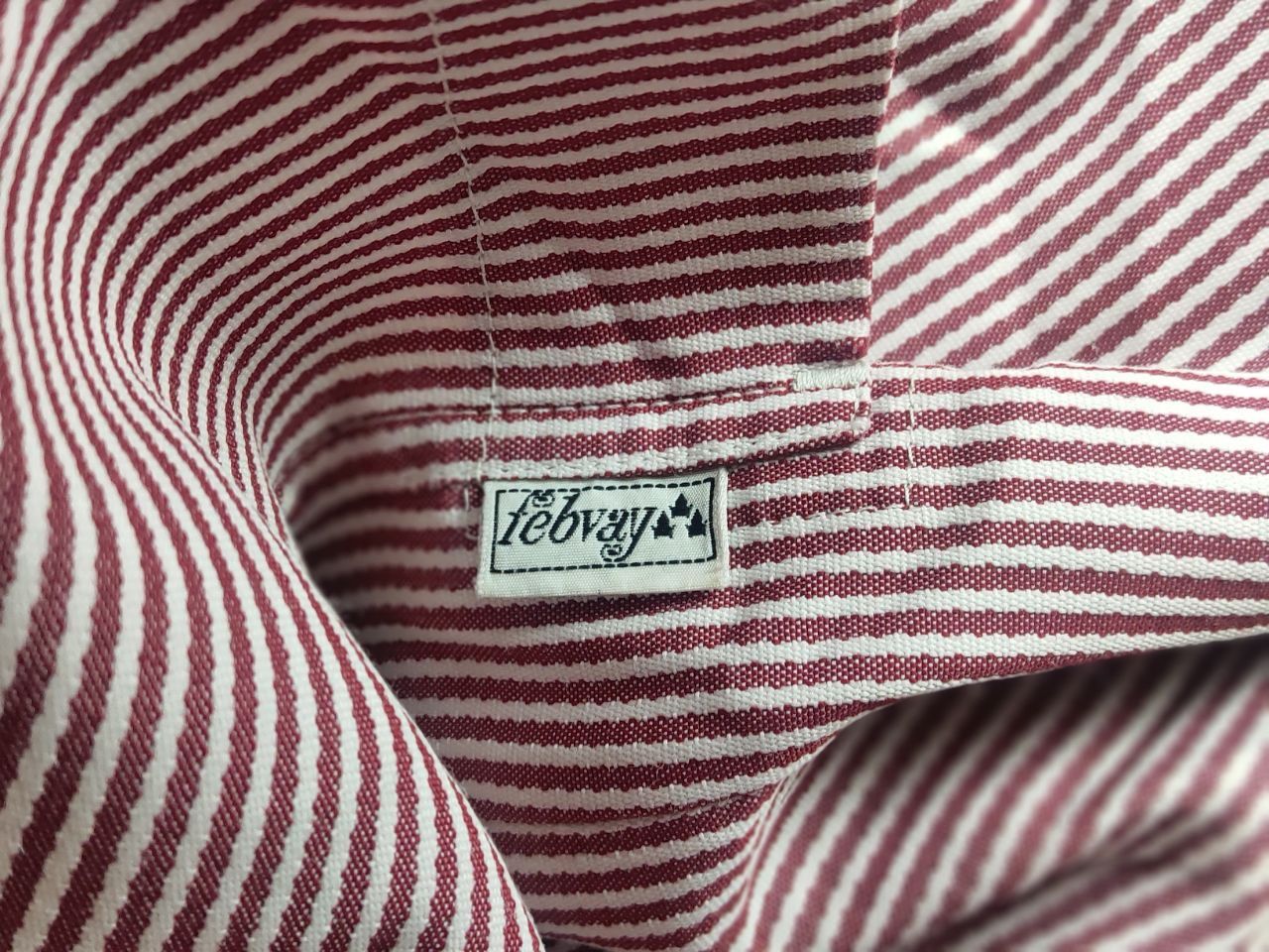 Vintage Vintage 70's Febvay Thin red stripe French Work Jacket Size US L / EU 52-54 / 3 - 19 Thumbnail