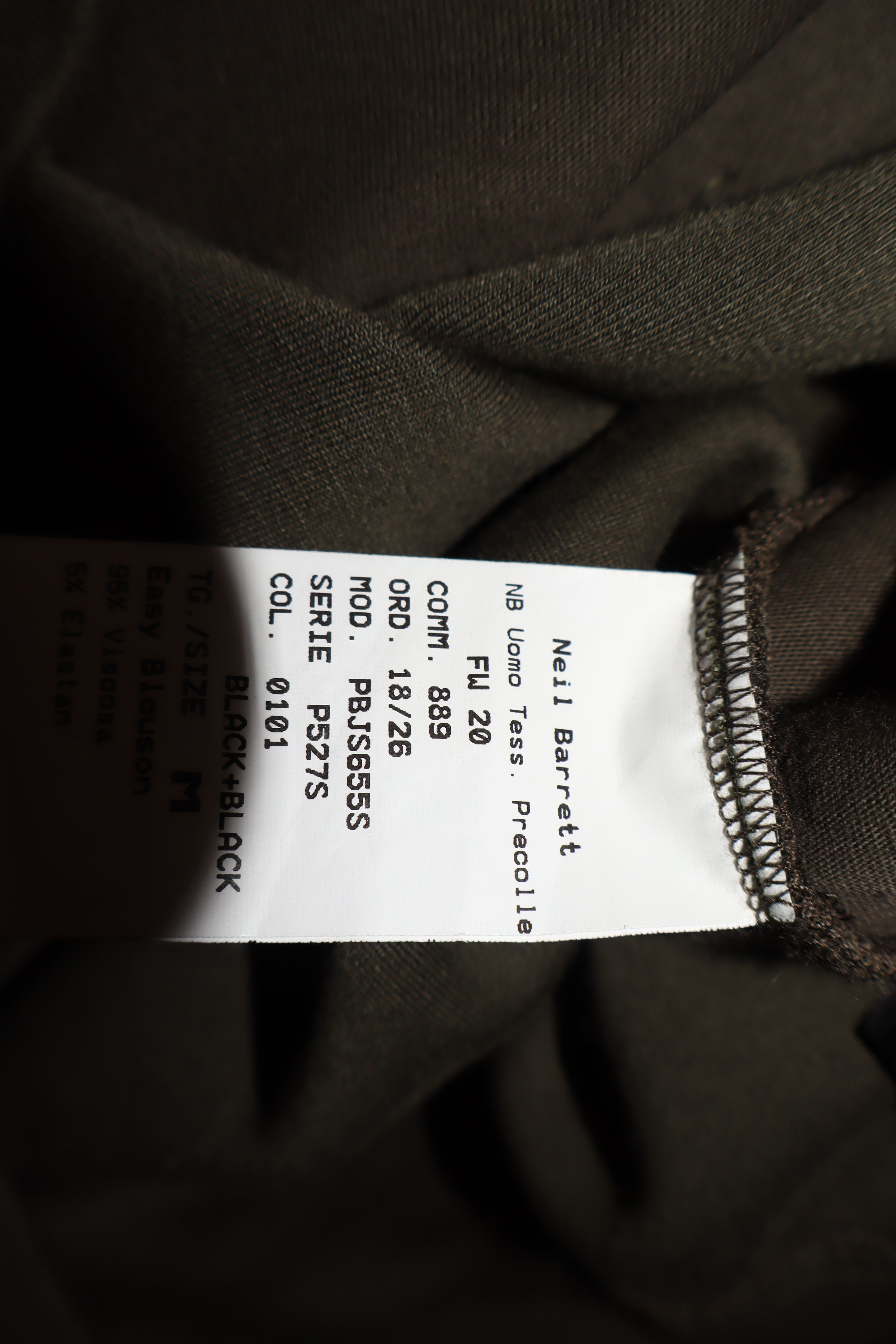 Neil Barrett Bolt print neoprene hoodie * Size M* Size US M / EU 48-50 / 2 - 13 Thumbnail