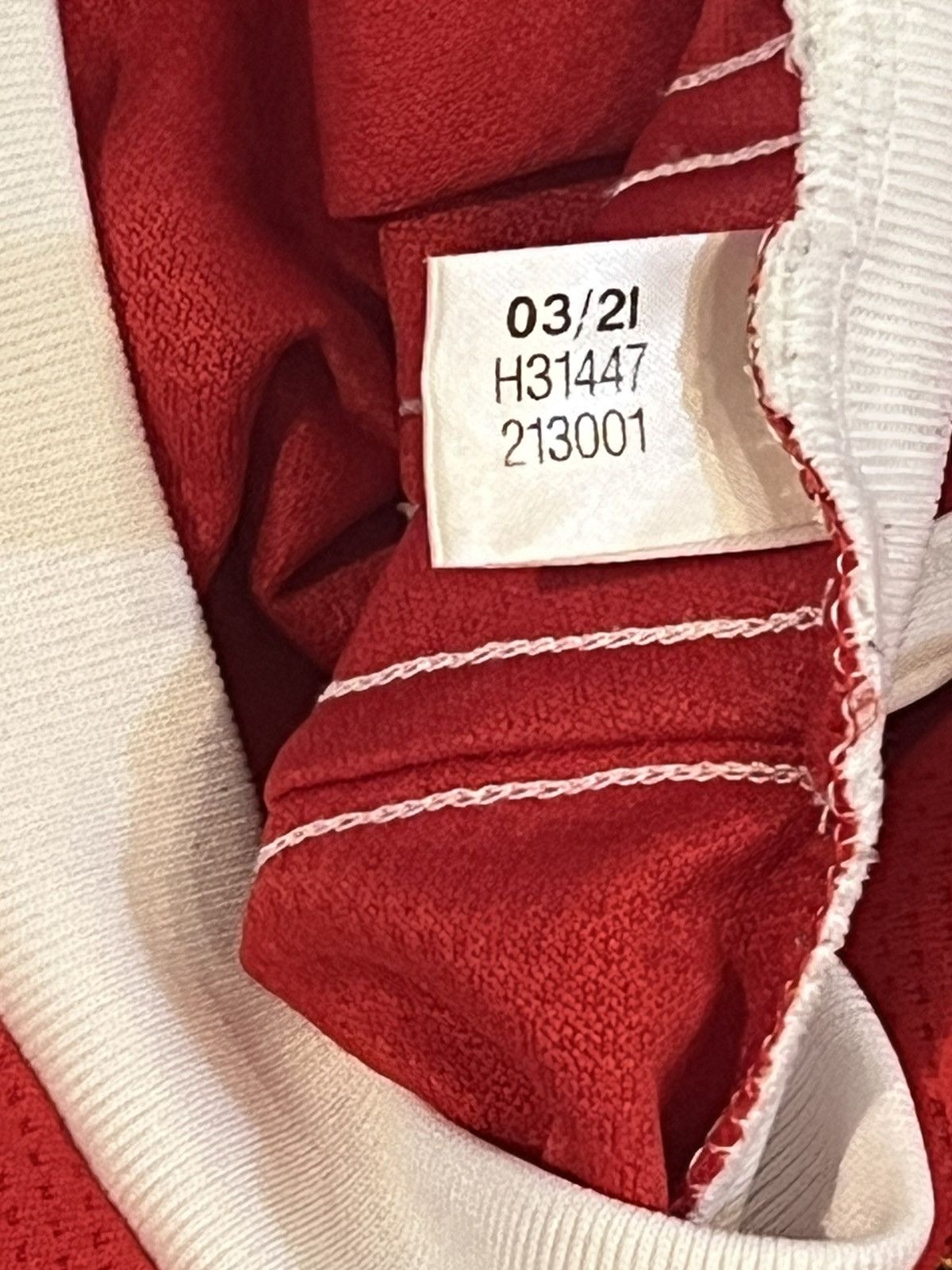 Adidas 2021/22 Men’s Manchester United Adidas Home Jersey XL Size US XL / EU 56 / 4 - 8 Thumbnail