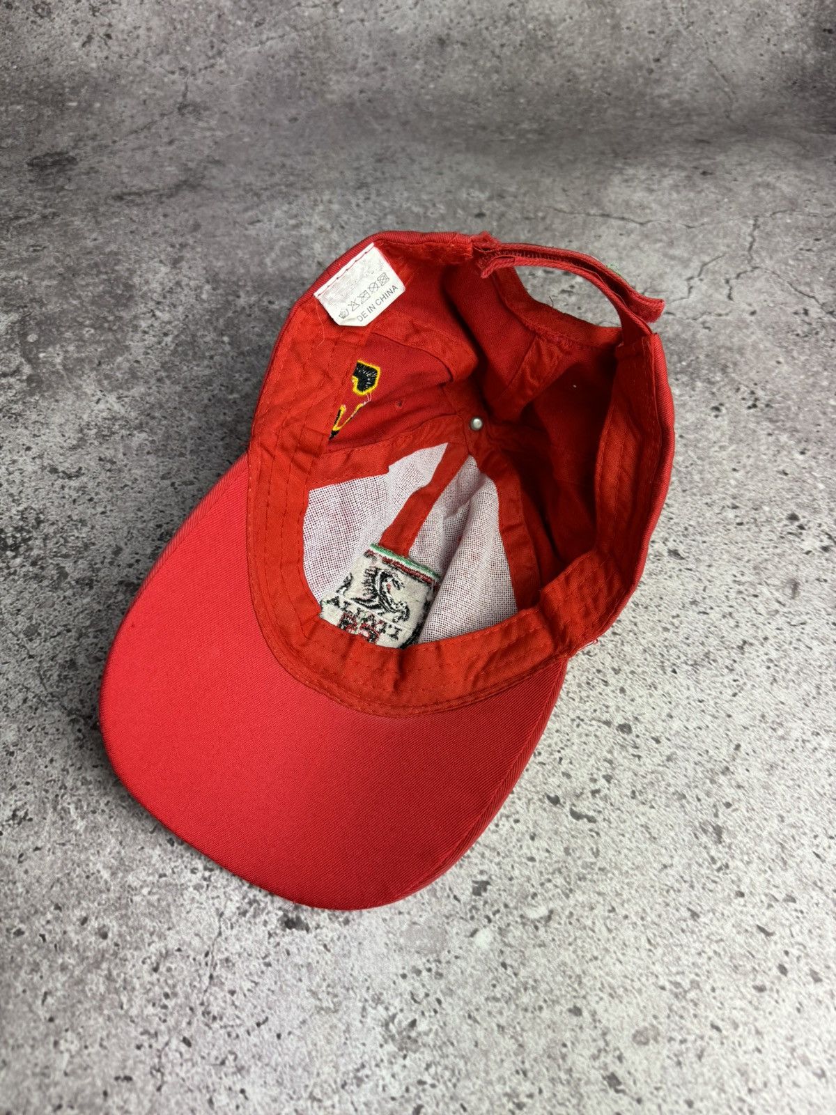 Ferrari × Vintage Ferrari Racing F1 Team Cap Hat Vintage Size ONE SIZE - 6 Thumbnail