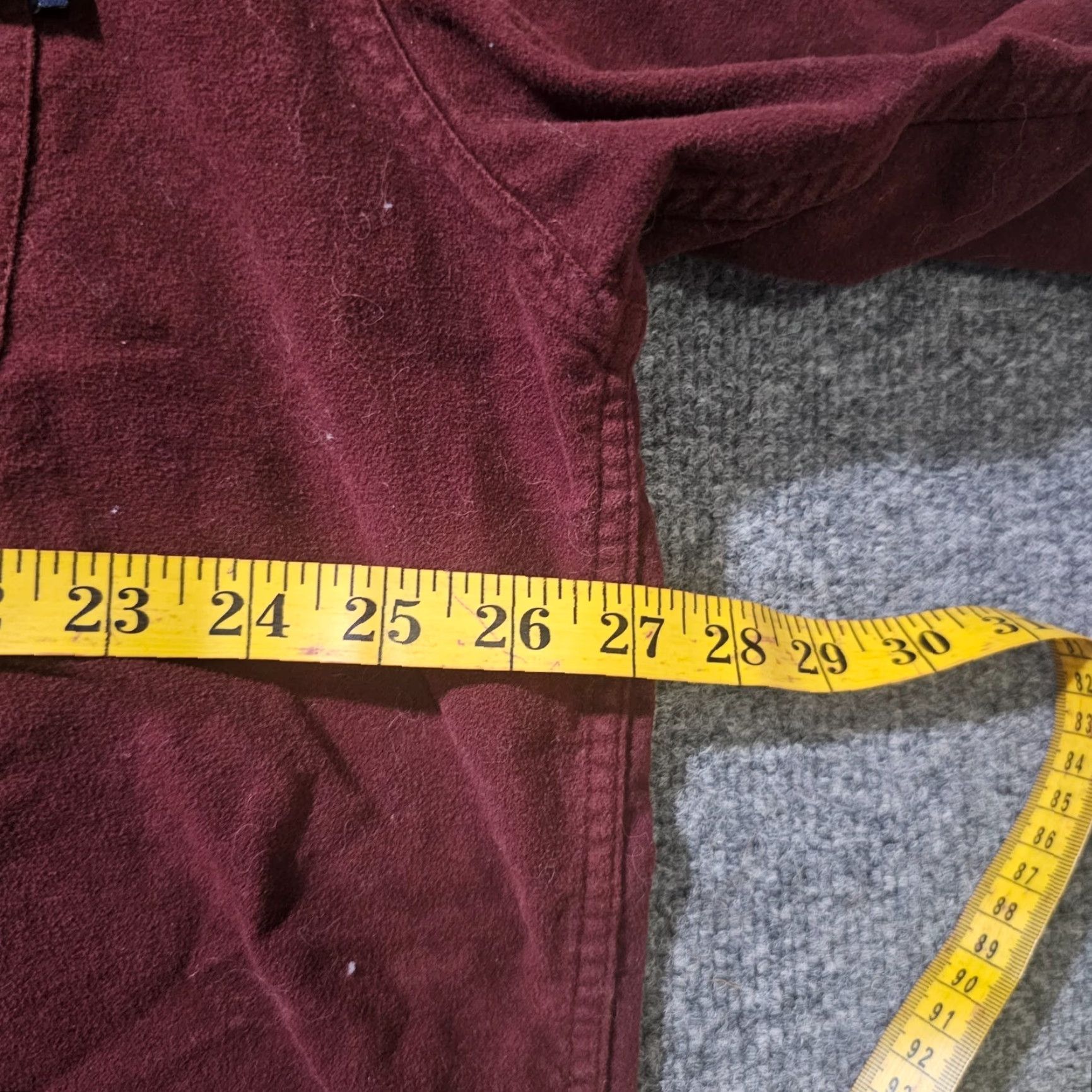 Eddie Bauer Eddie Bauer Shirt Mens XL Red Burgundy Flannel Button Long Sleeve Outdoor Casual Mens Size US XL / EU 56 / 4 - 5 Thumbnail
