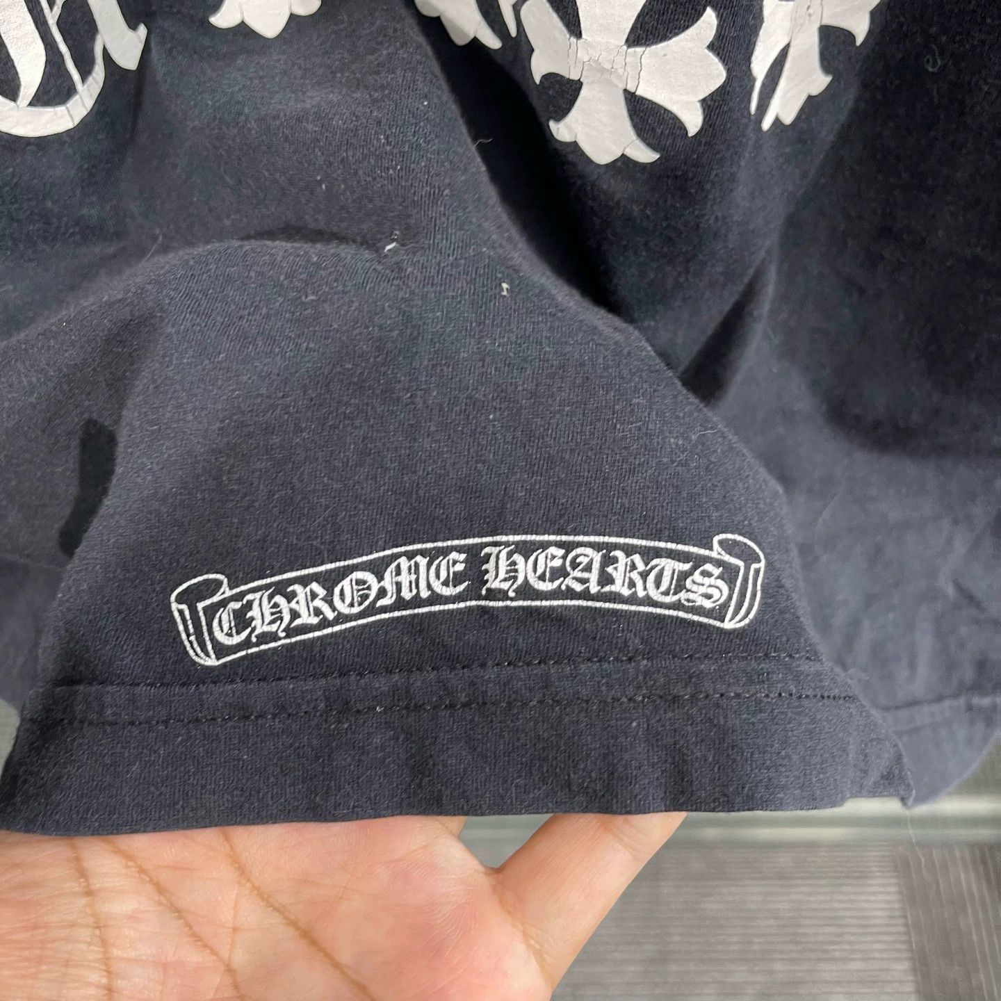 Chrome Hearts Chrome Hearts Back Vedic Scroll Full Print Short Sleeve L Size US L / EU 52-54 / 3 - 7 Thumbnail
