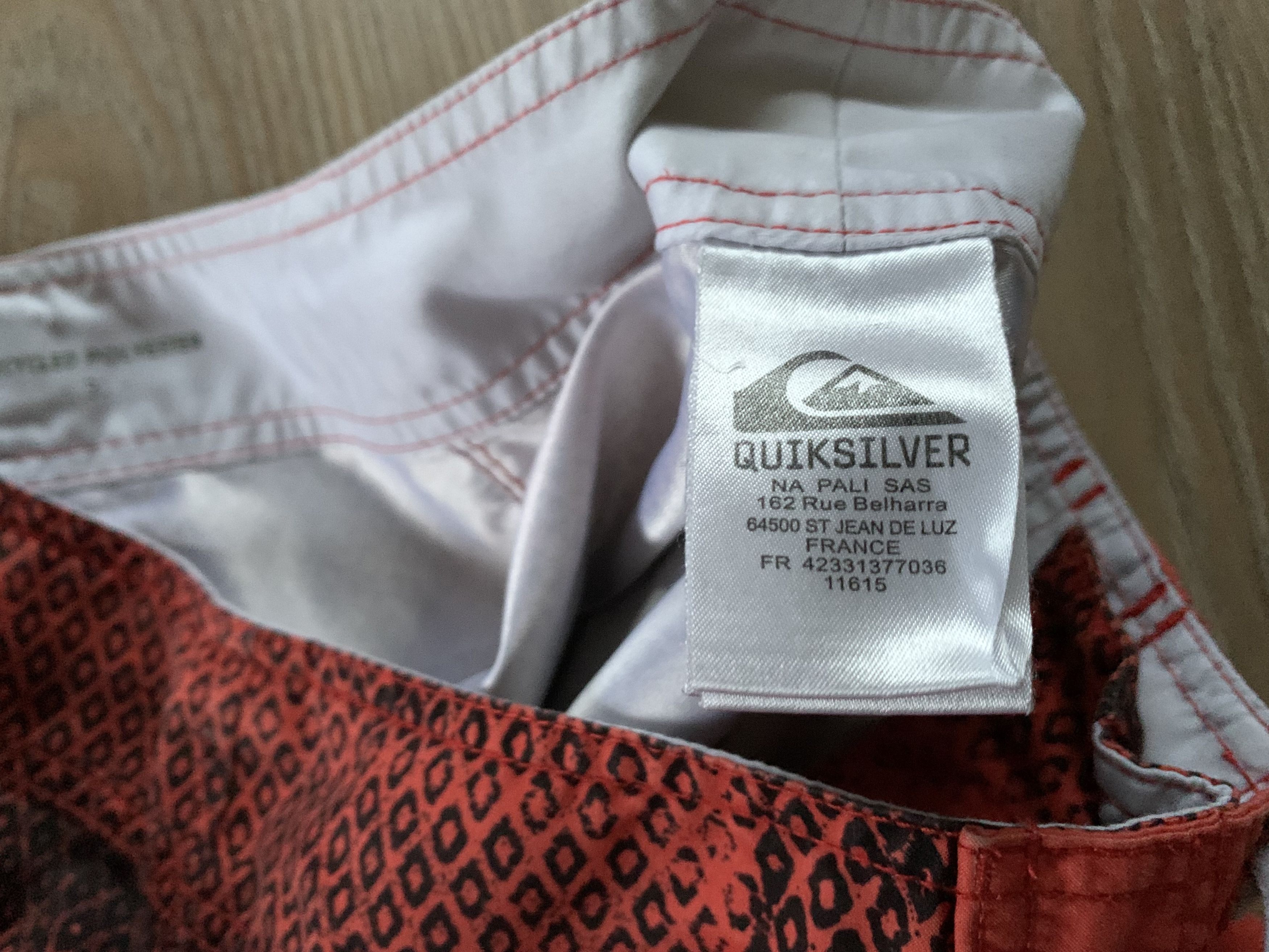Quicksilver × Vintage Quicksilver Beach Swim Shorts Size US 31 - 8 Thumbnail