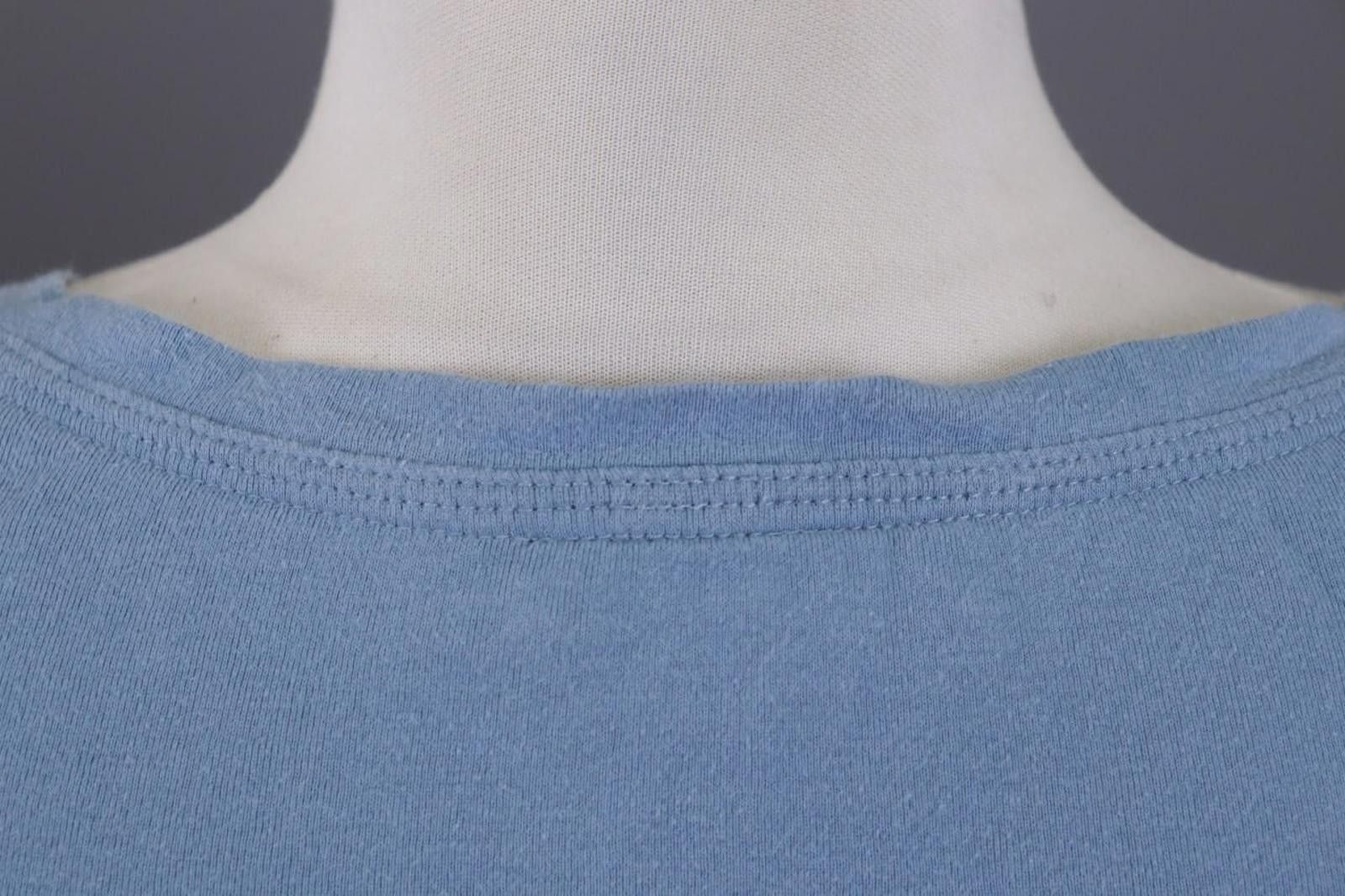 Lauren Ralph Lauren Lauren Ralph Lauren Blue Henley Summer Blouse Shirt L Size L / US 10 / IT 46 - 10 Thumbnail