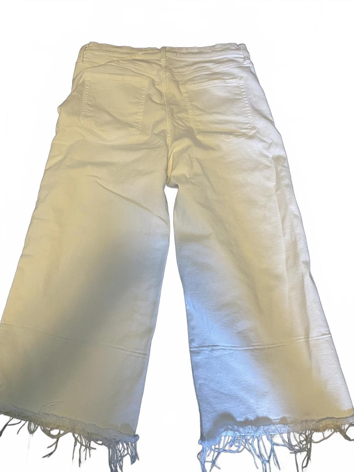 Banana Republic Banana republic wide leg crop pants Size 32" / US 10 / IT 46 - 2 Thumbnail
