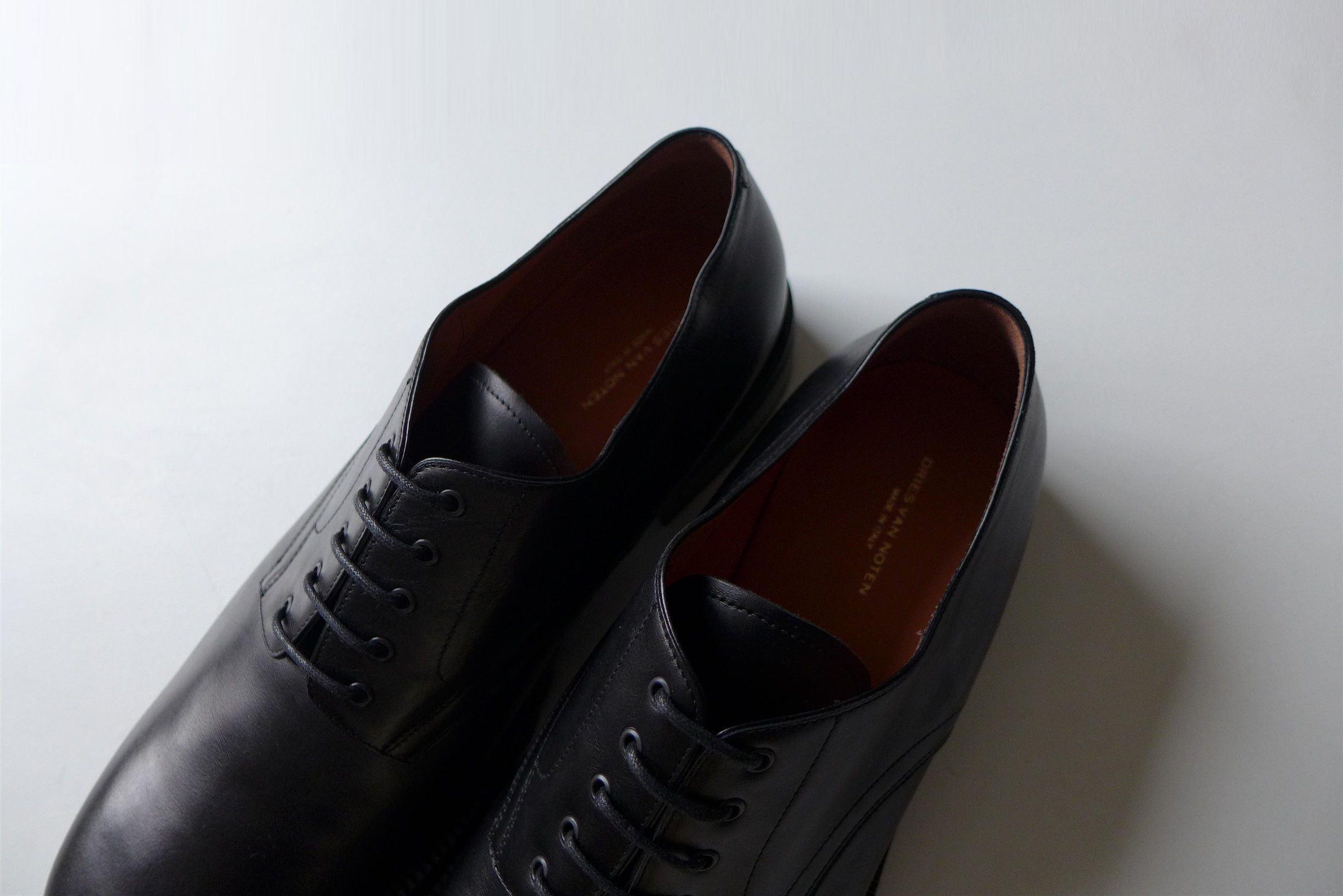 Dries Van Noten Dries Van Noten Derby Shoes - Black Leather Size US 13 / EU 46 - 4 Thumbnail