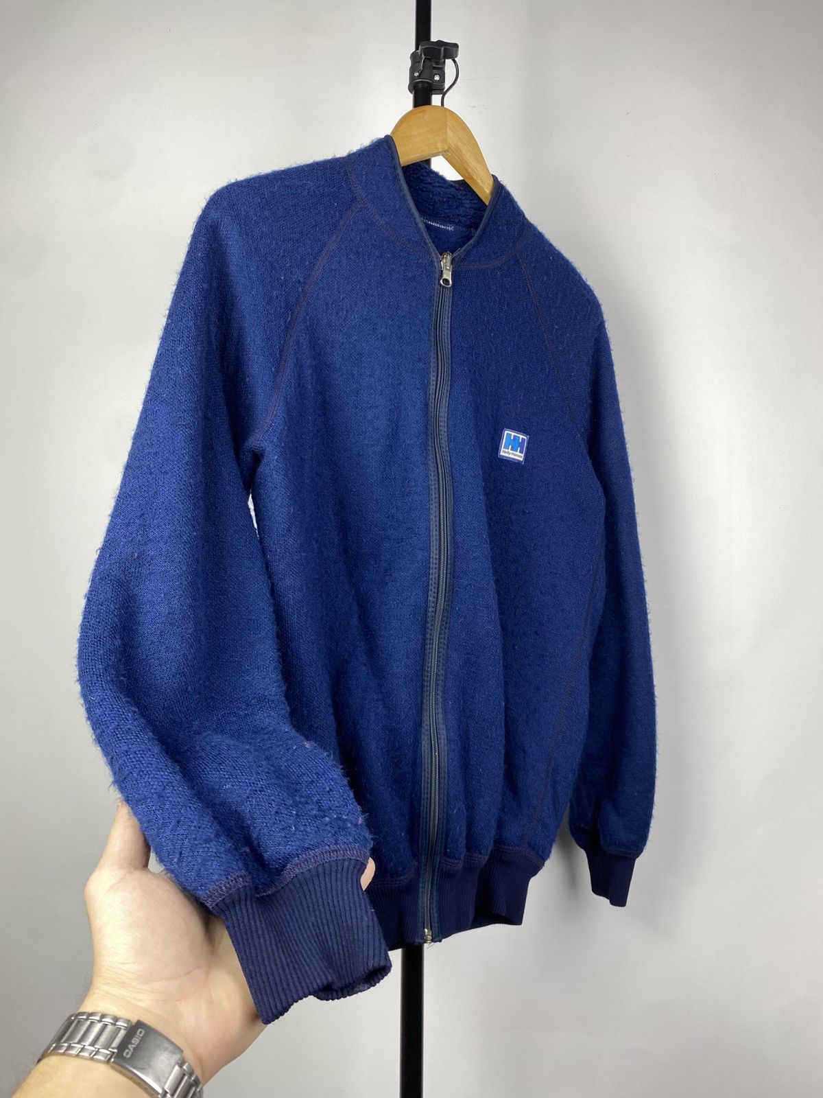 Helly Hansen Vintage 80s 90s Outdoor Helly Hansen HH zip Fleece Jacket Size US M / EU 48-50 / 2 - 2 Thumbnail