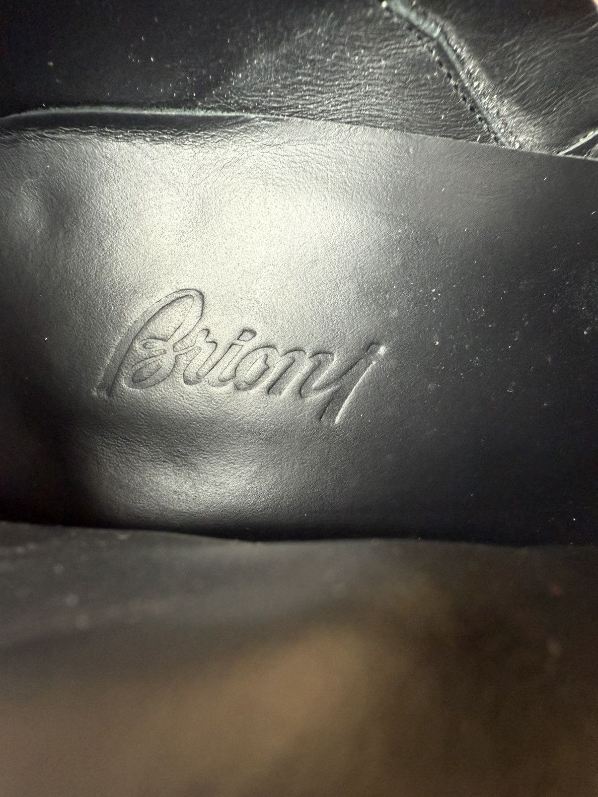 Brioni BRIONI Boots Suede Leather Shoes High Heels Side Zip Beige Size US 9 / EU 42 - 18 Thumbnail