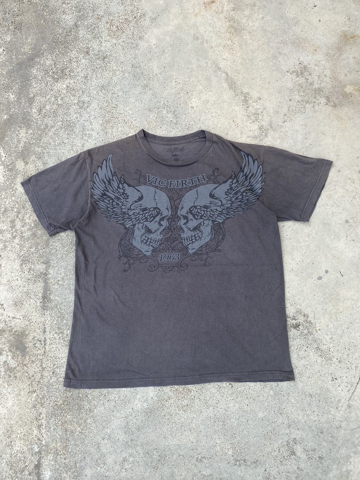Beauty Beast Vintage Affliction Styled Tattoo ifsixwasnine lgb style Size US M / EU 48-50 / 2 - 1 Thumbnail