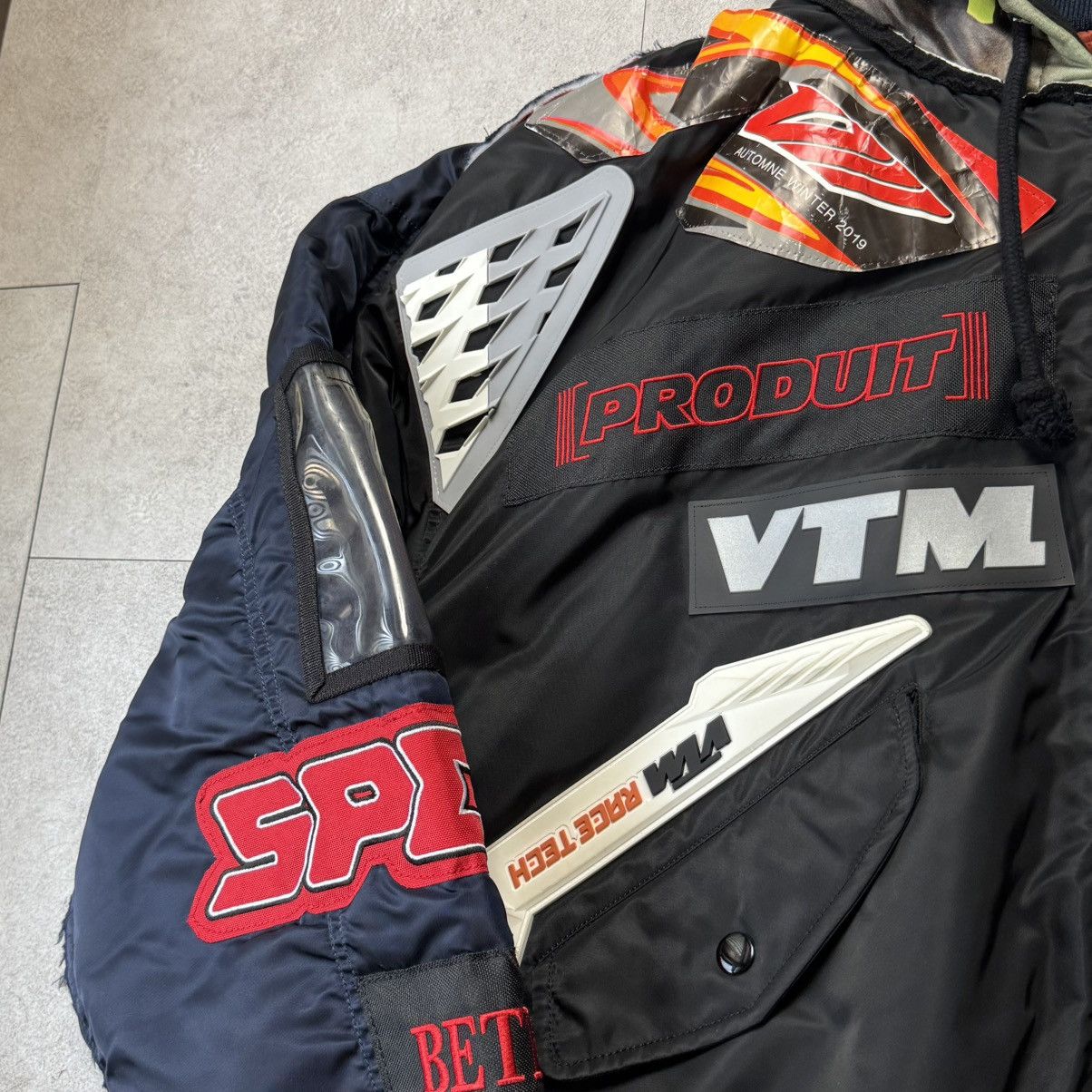 Vetements Vetements Moto Racing Bomber Jacket Size US S / EU 44-46 / 1 - 8 Thumbnail