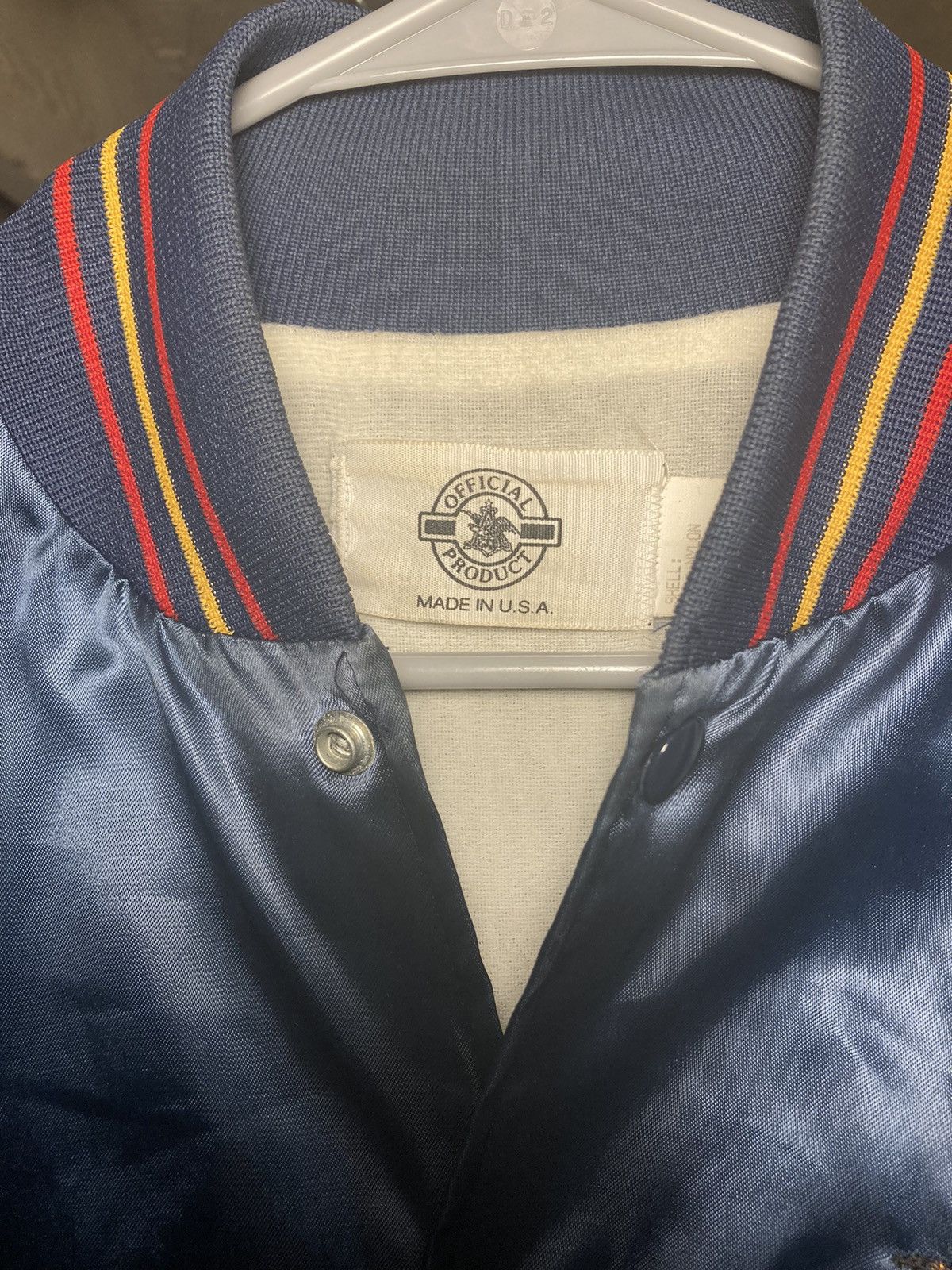 Budweiser × Vintage Vintage Anheuser Busch Satin Jacket Size US M / EU 48-50 / 2 - 2 Thumbnail