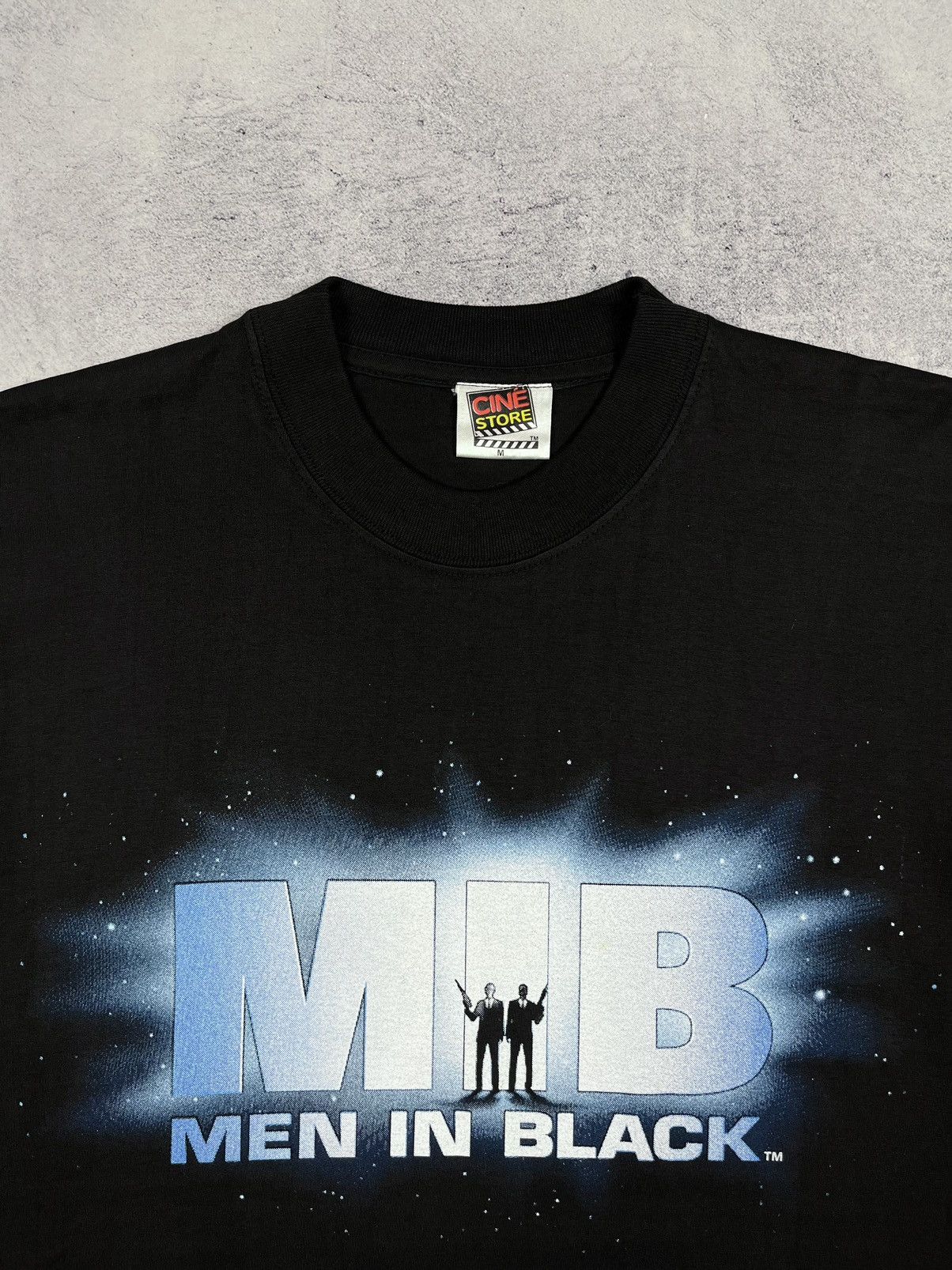 Vintage Vintage Men In Black MIB Movie Promo T Shirt 00’s Size US M / EU 48-50 / 2 - 7 Thumbnail