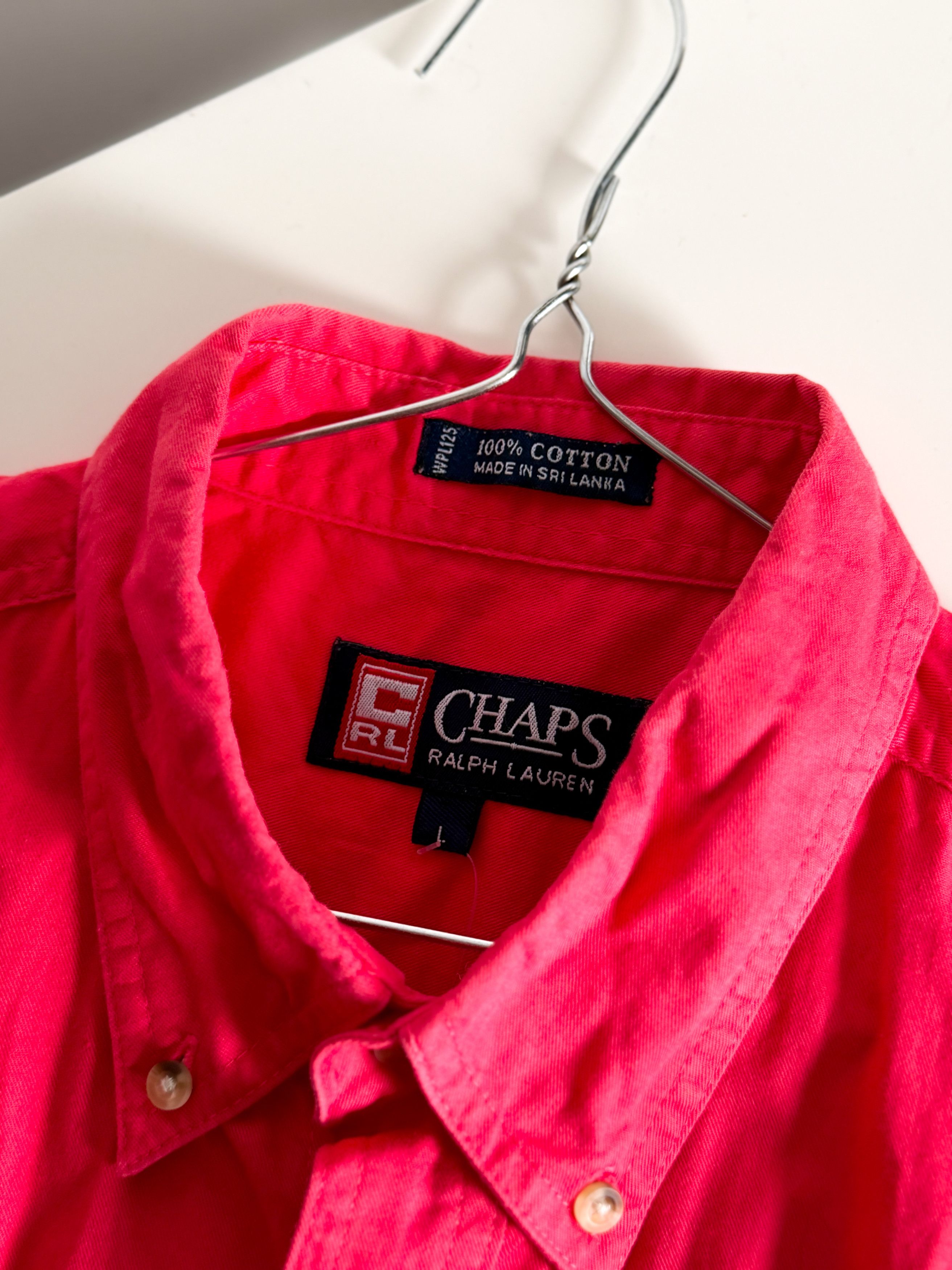 Chaps Ralph Lauren Chaps Ralph Lauren Men’s Vintage Shirt Size US L / EU 52-54 / 3 - 4 Thumbnail