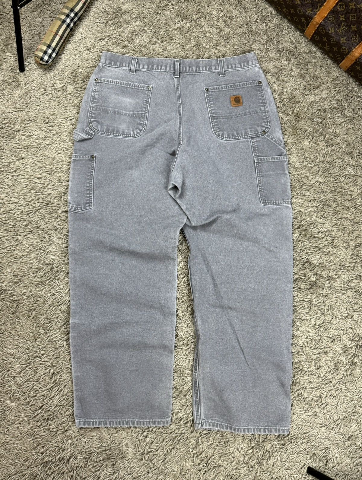 Carhartt × Vintage Vintage jeans Carhartt pants y2k original skate item Size US 38 / EU 54 - 1 Thumbnail