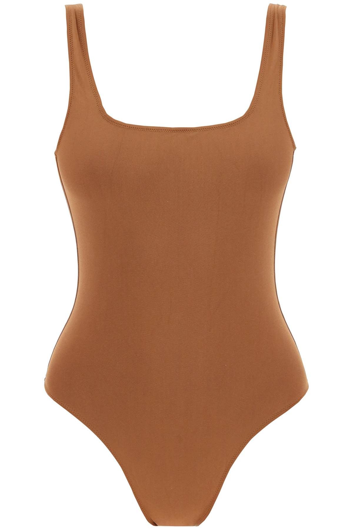 image of Lido Full Body Metallic Lycra Swims in Bronze, Women's (Size Large)